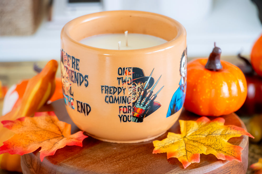 The boys of fall Candle