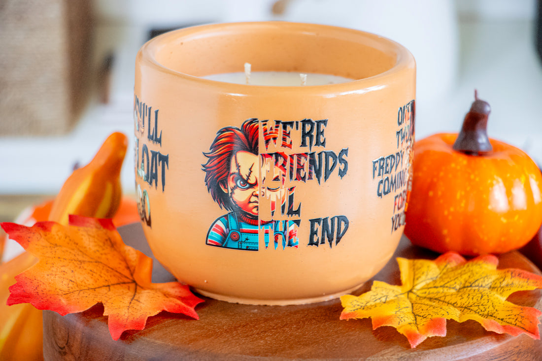 The boys of fall Candle