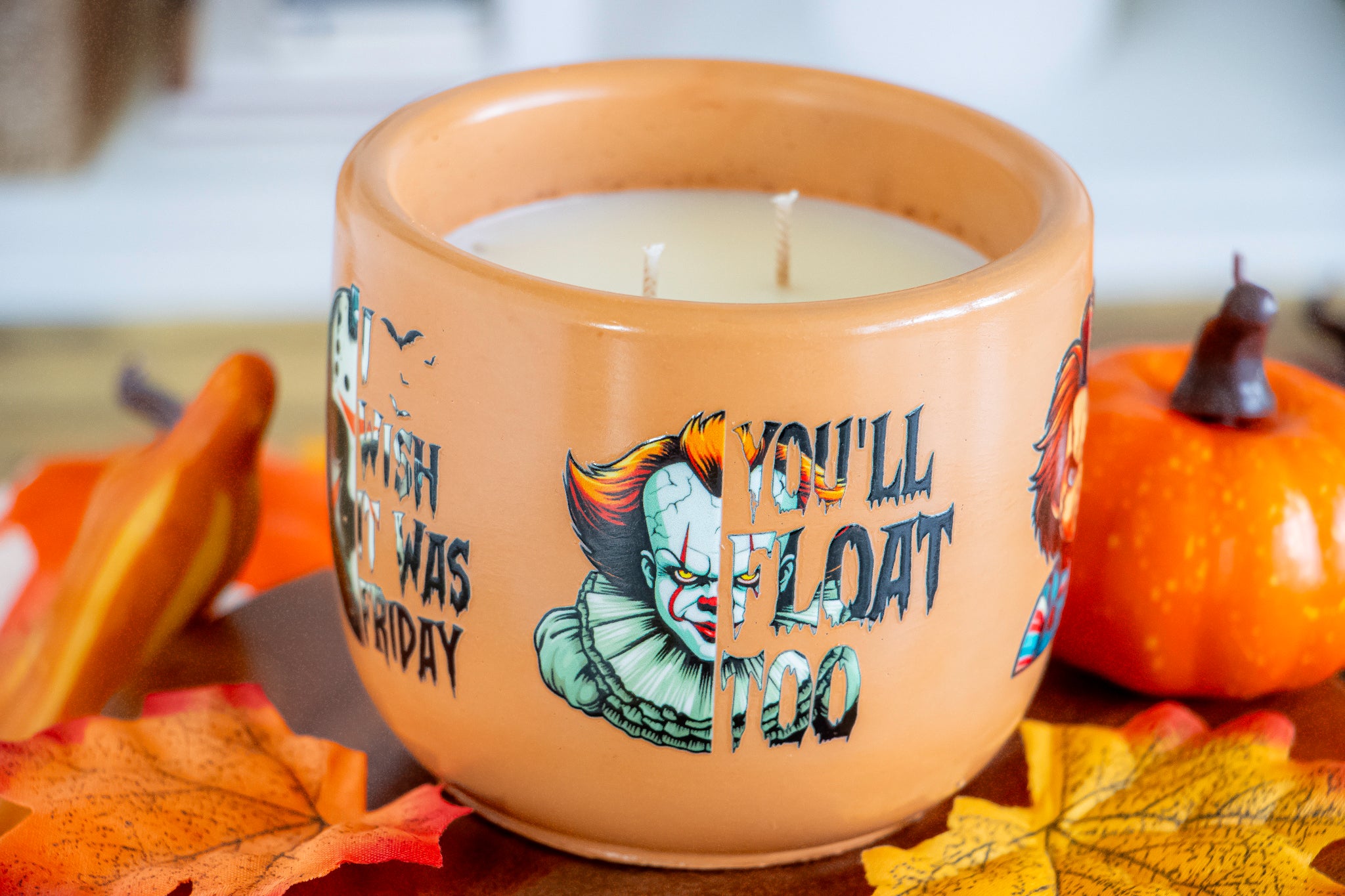 The boys of fall Candle