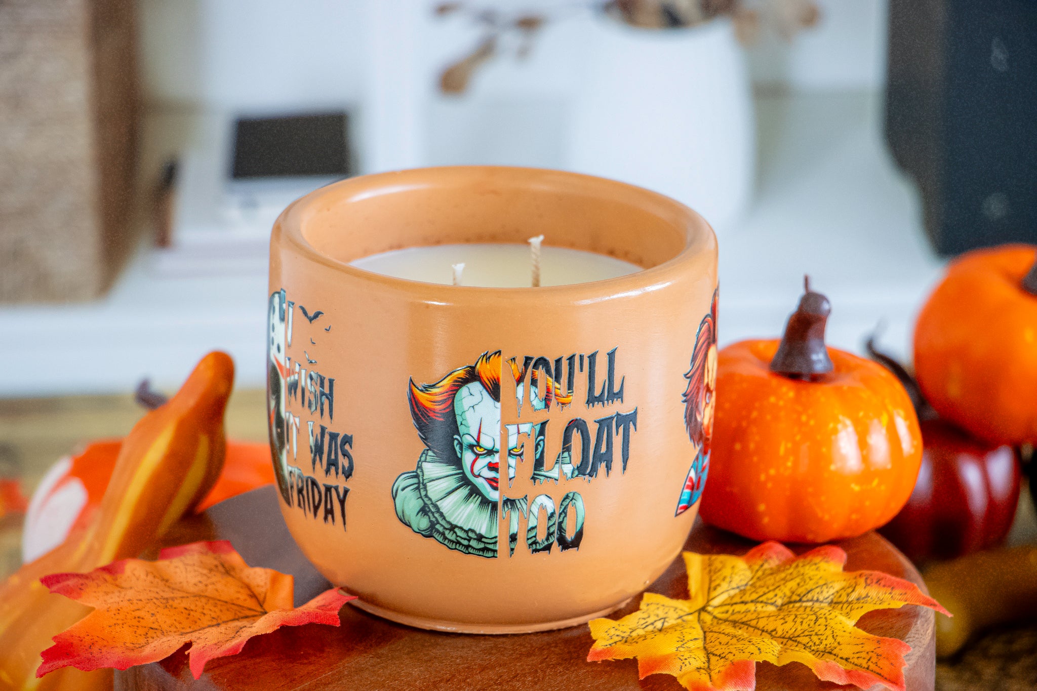 The boys of fall Candle