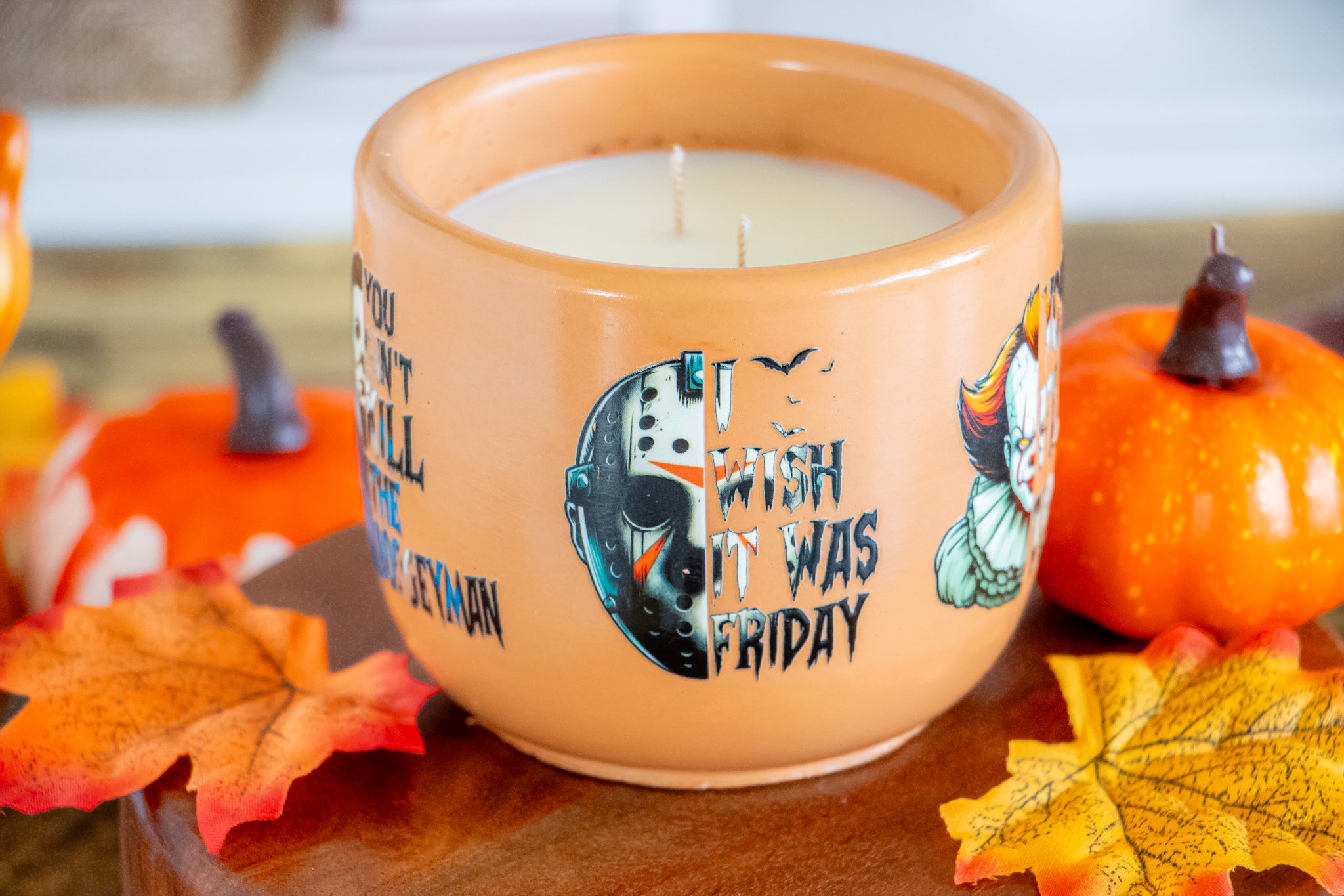 The boys of fall Candle