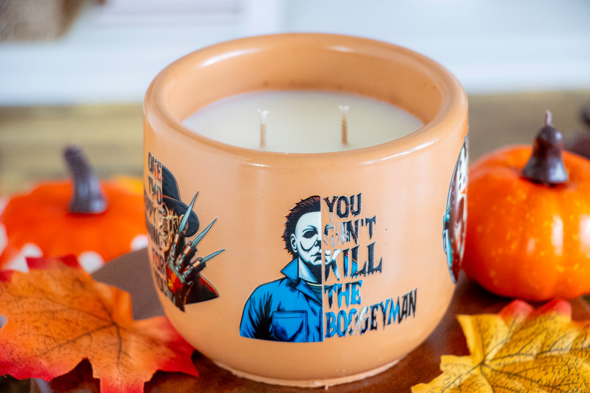 The boys of fall Candle