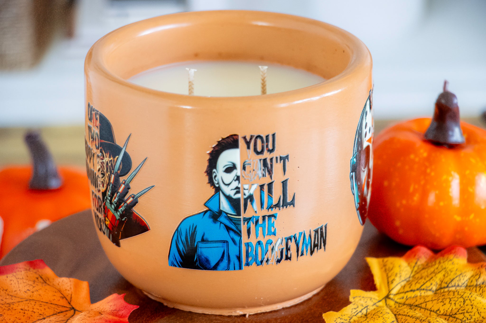 The boys of fall Candle