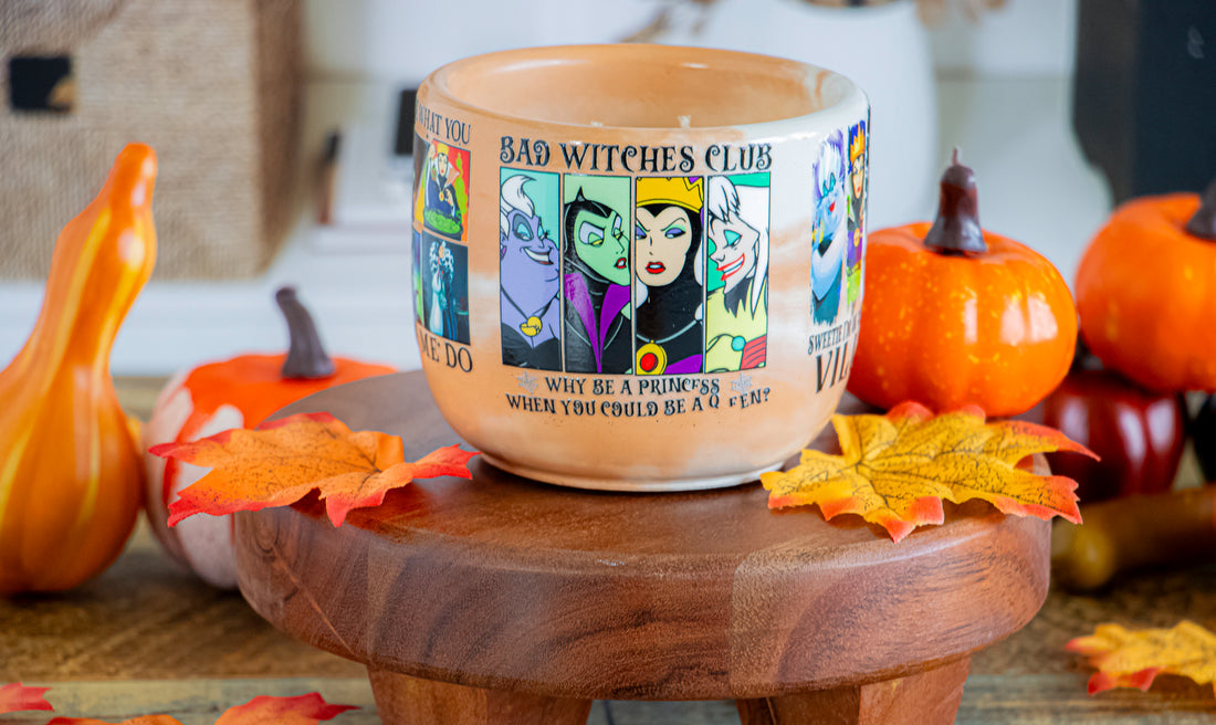 Bad witches club Candle