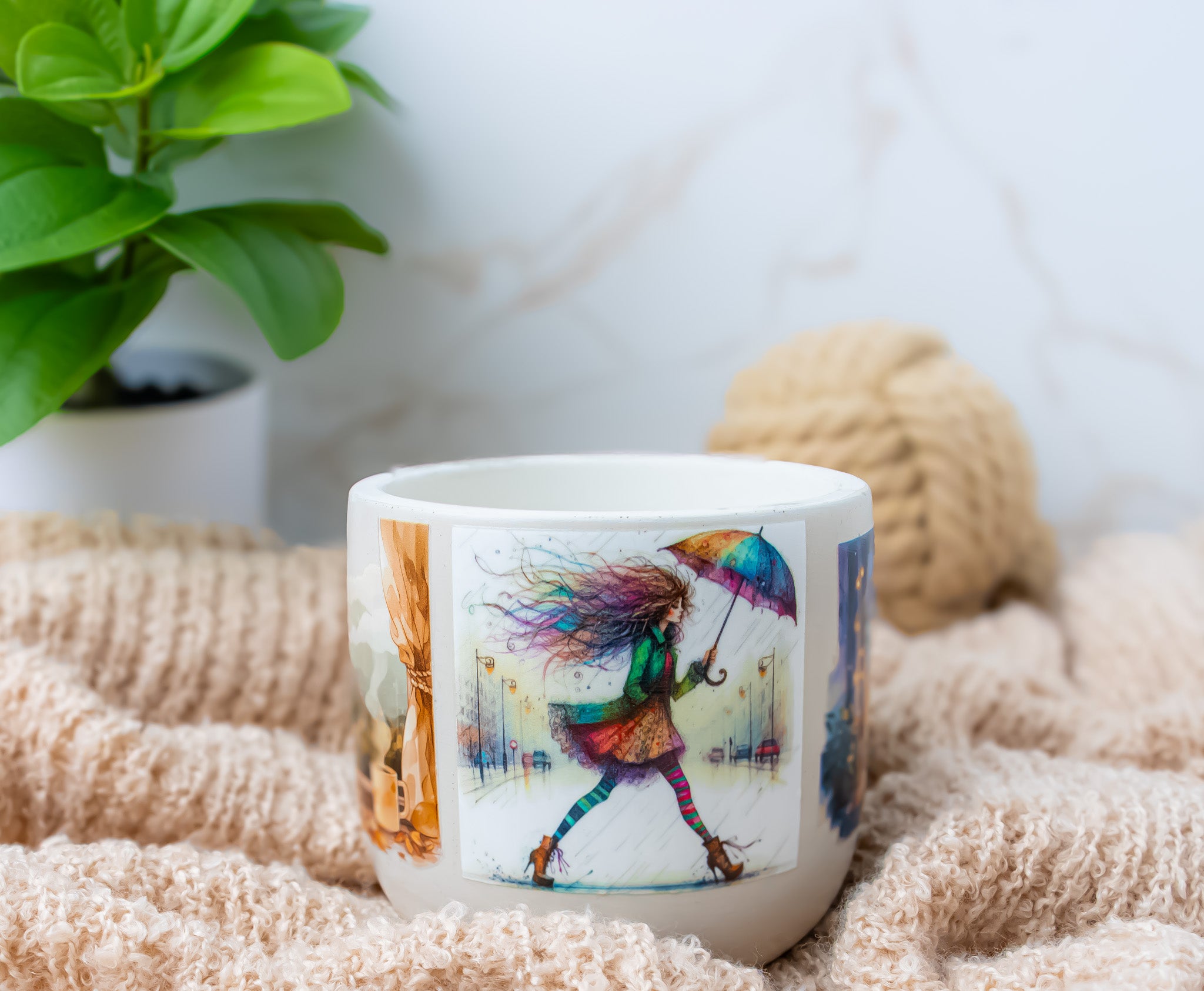 Cozy Rainy Day Candle