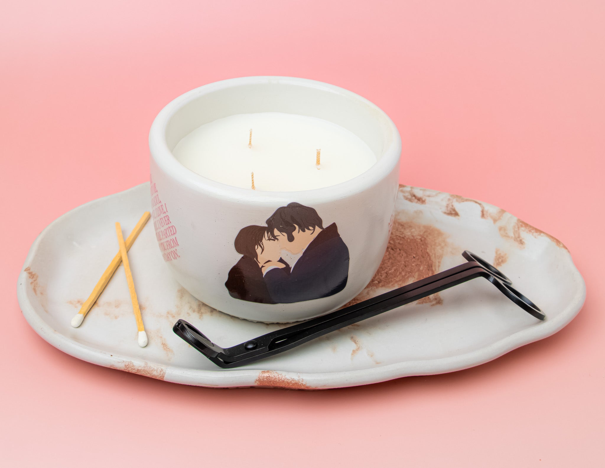 Mr Darcy Candle