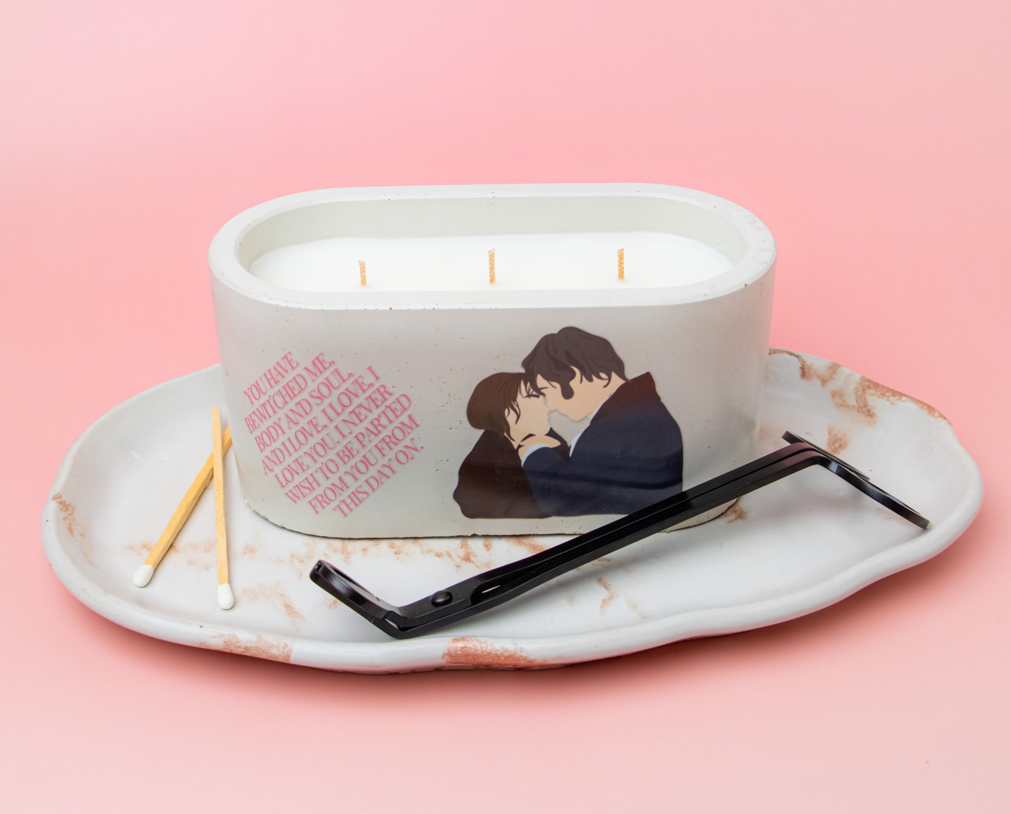 Mr Darcy Candle