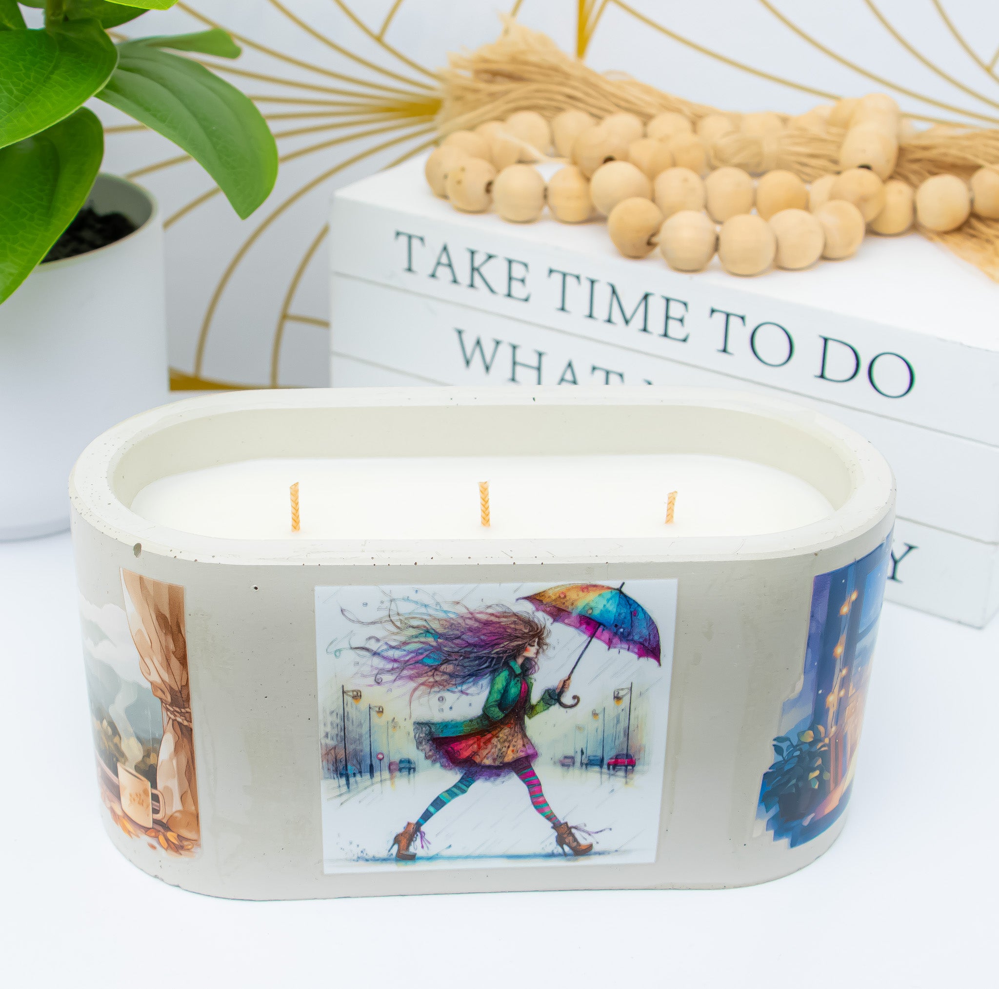 Cozy Rainy Day Candle