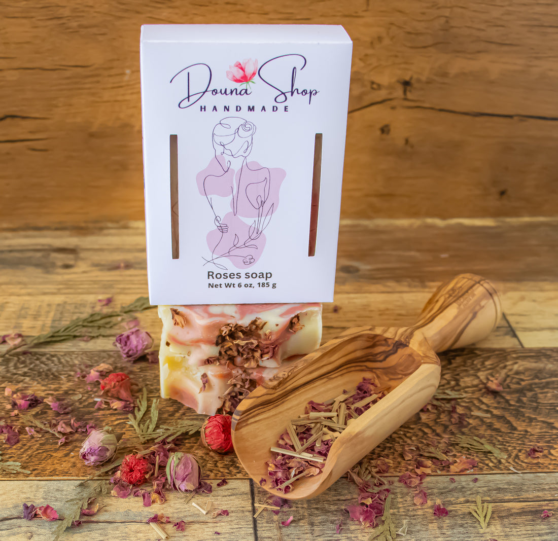 Roses soap