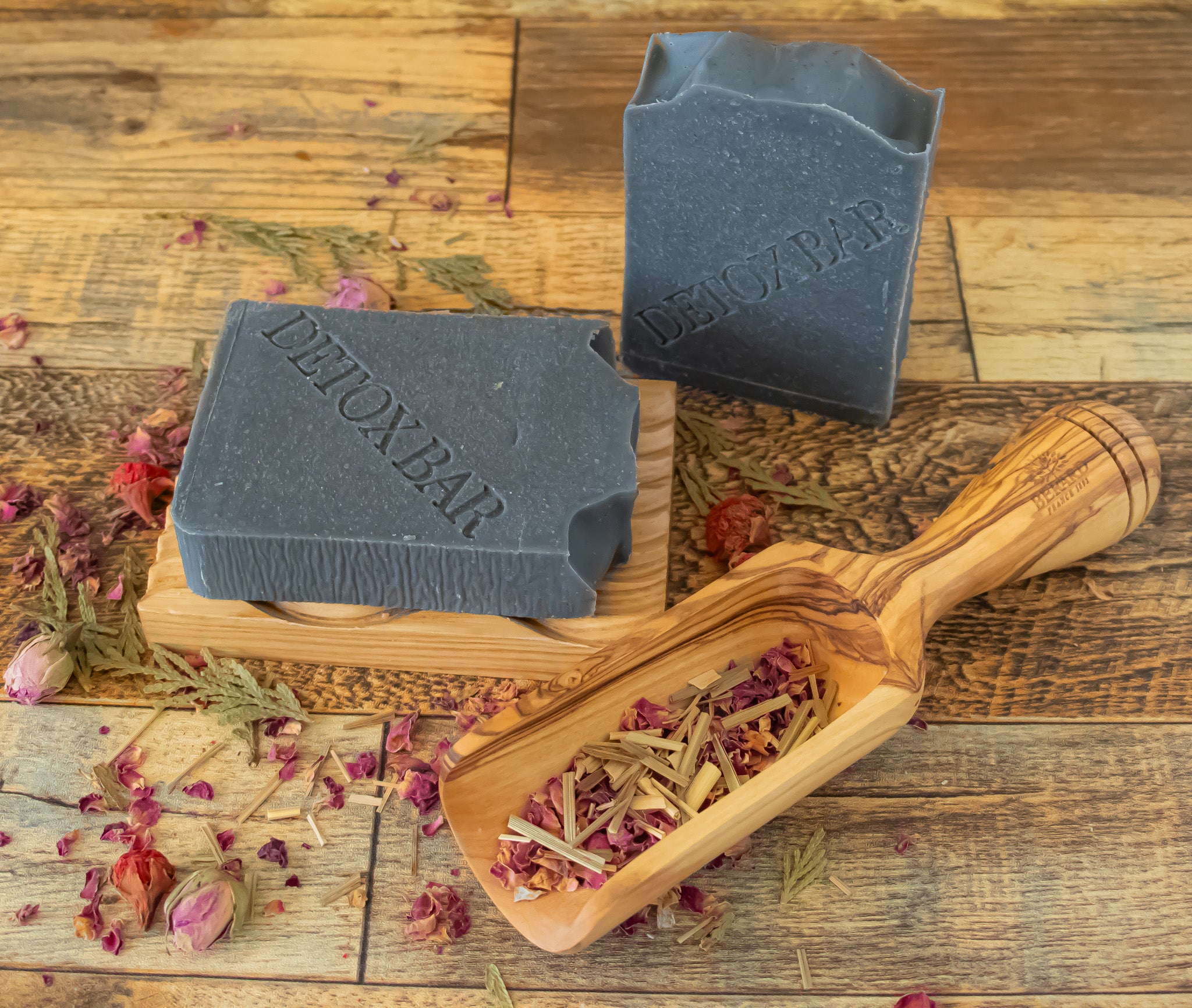 Detox bar soap