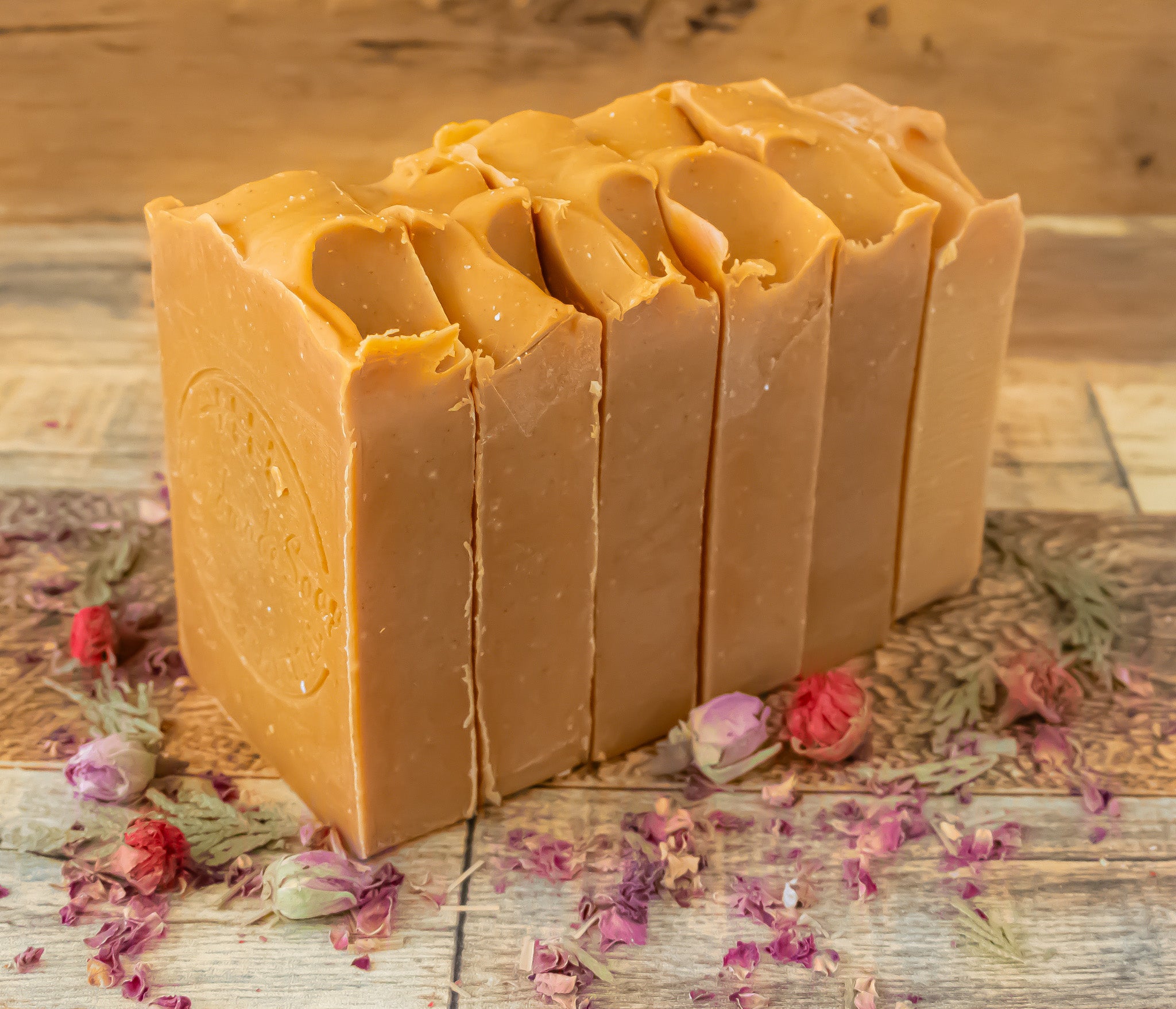 Turmeric carrot soap