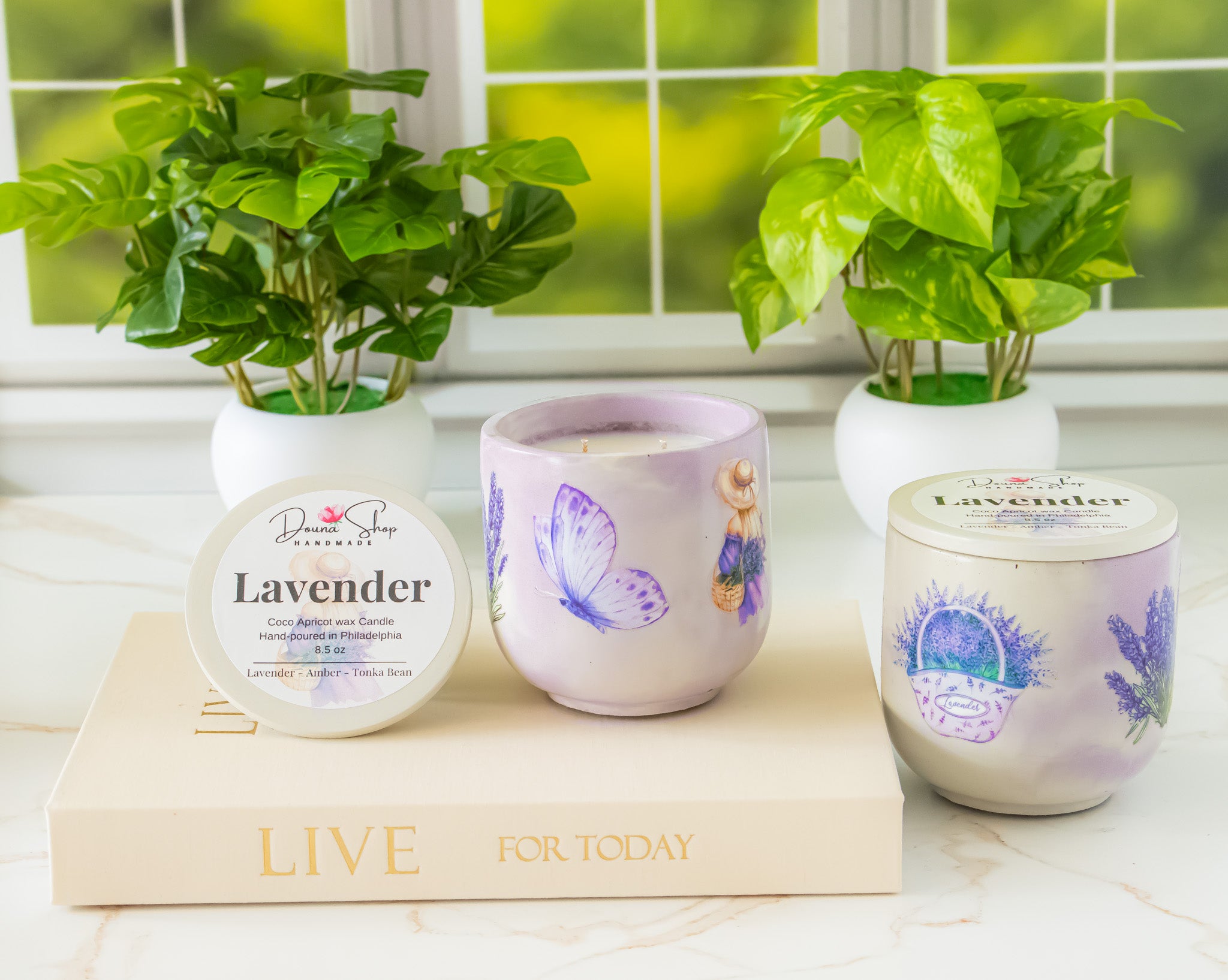 Lavender Candle