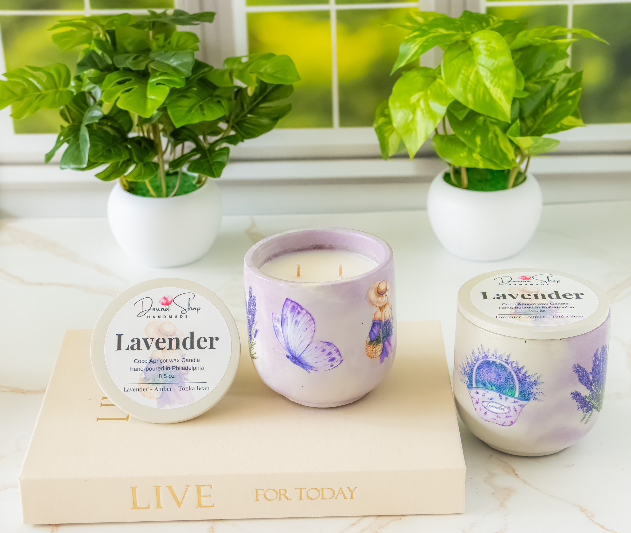 Lavender Candle