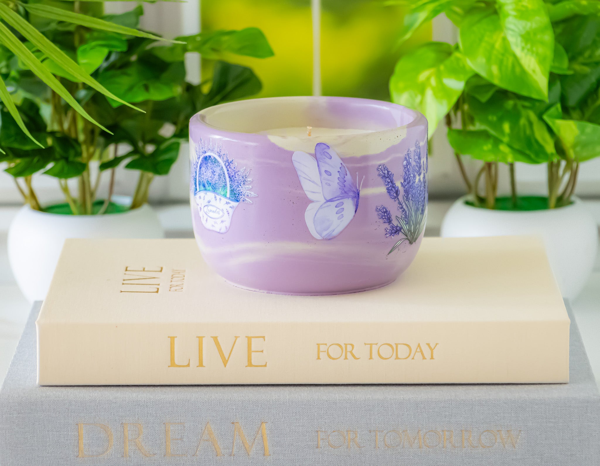 Lavender Candle
