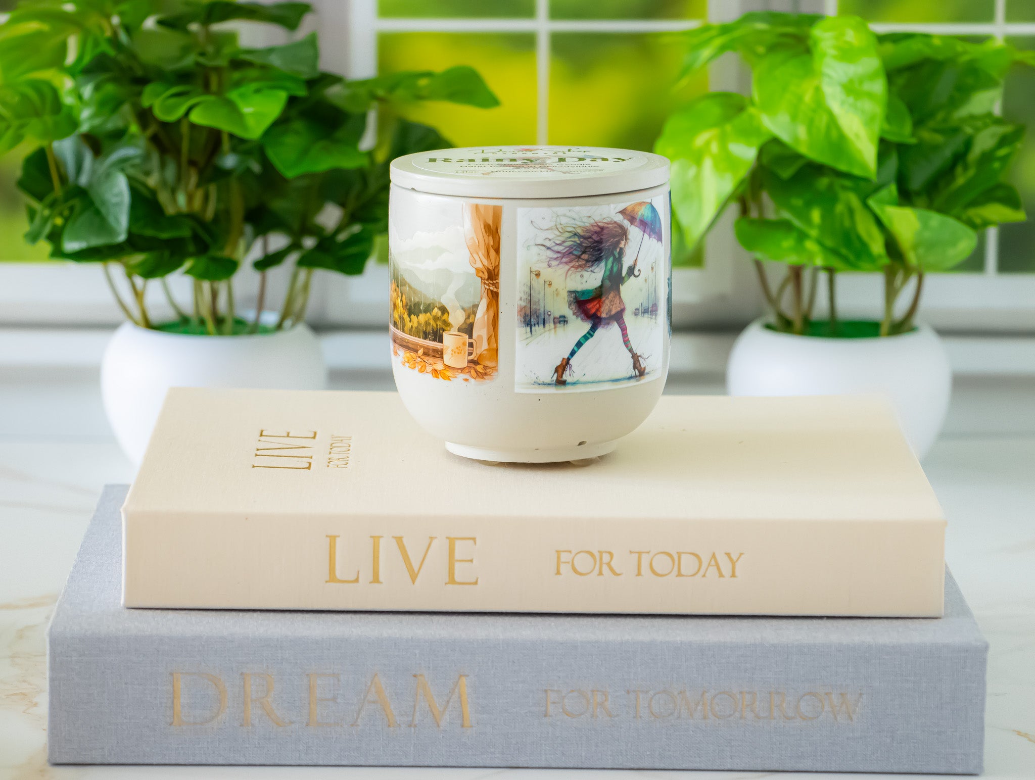Cozy Rainy Day Candle