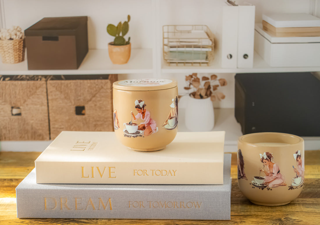 Morning brew candle