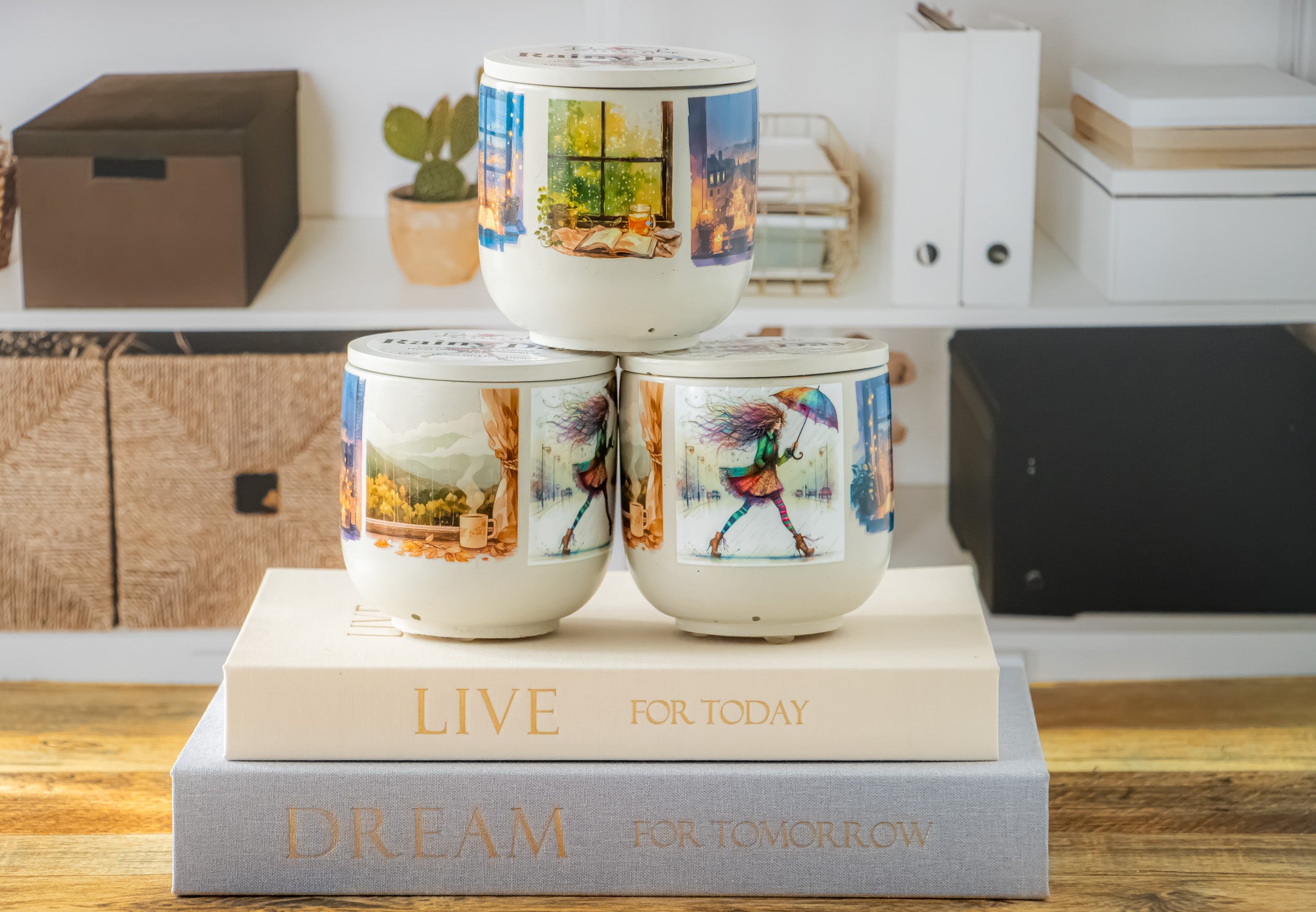Cozy Rainy Day Candle