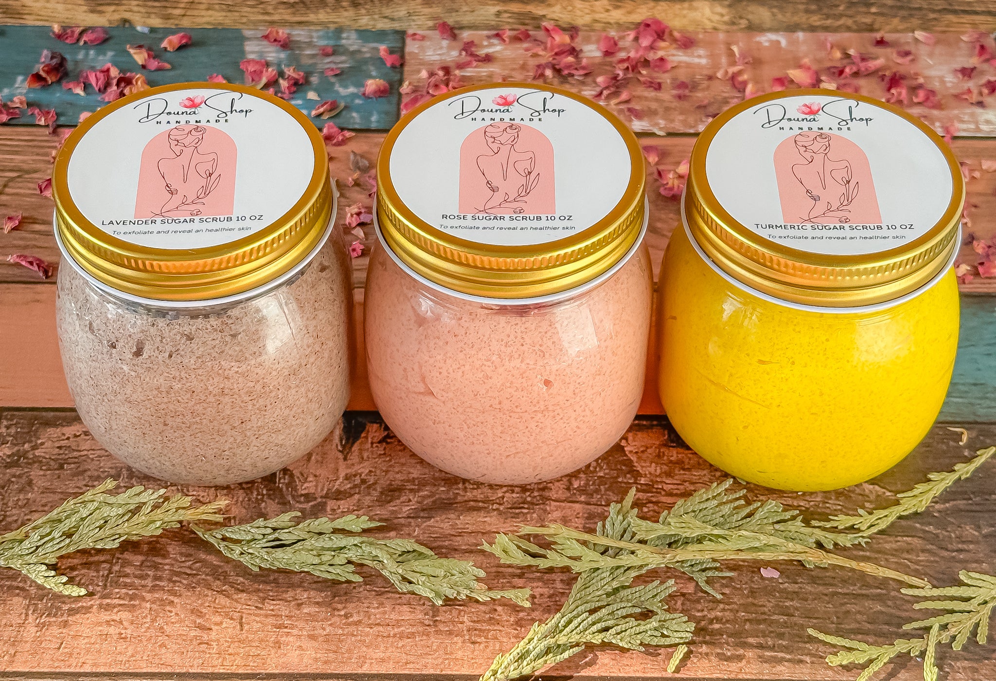 Sugar scrub collection