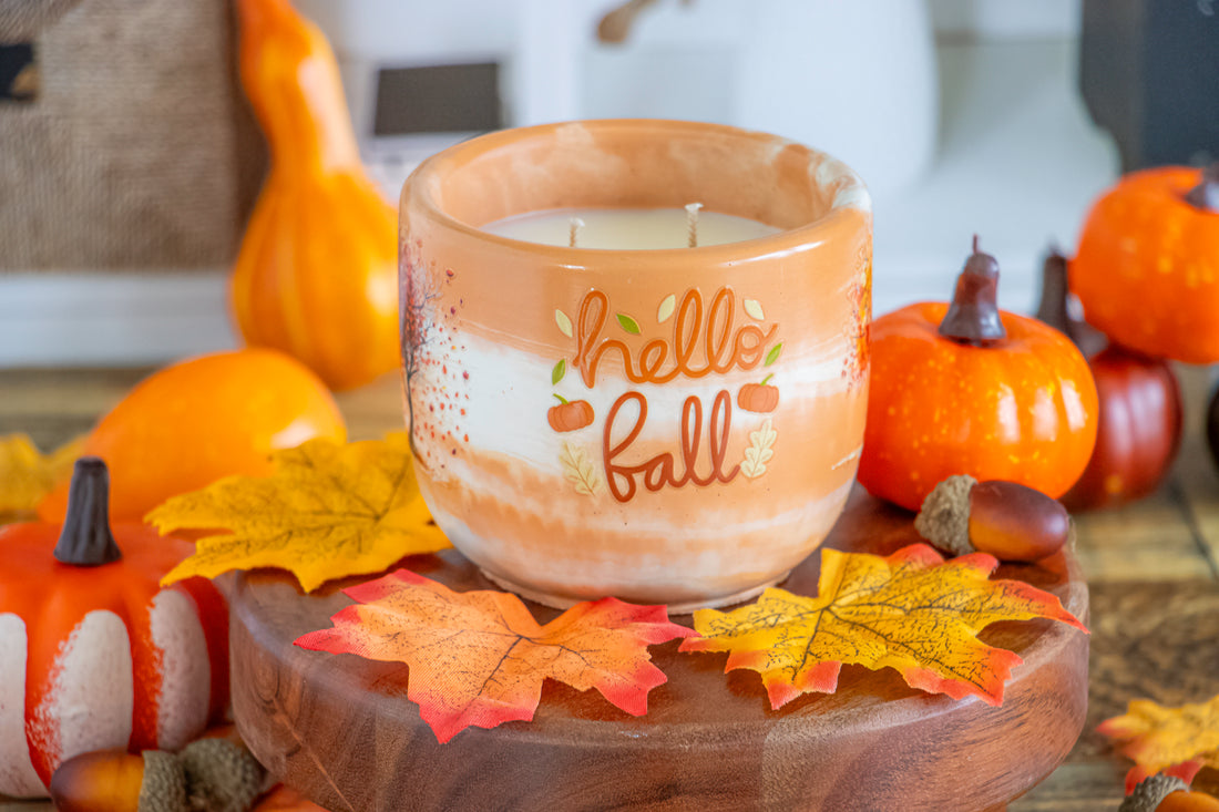 HELLO FALL 8 oz Candle