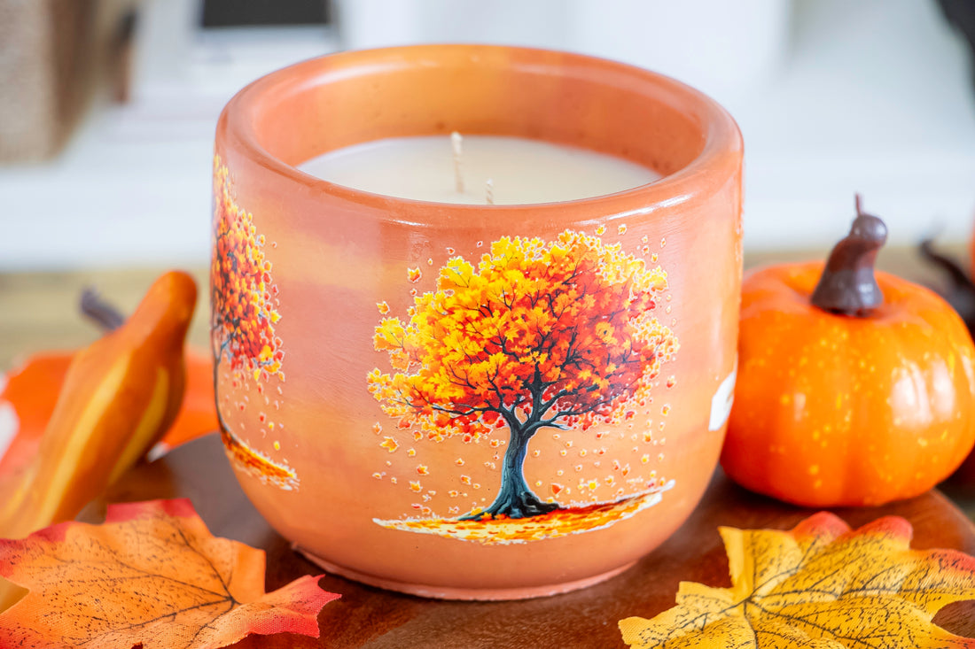 FALLING LEAVES CANDLE - 8 OZ