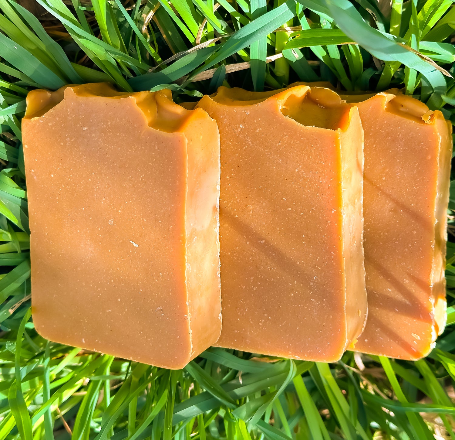 Turmeric carrot soap