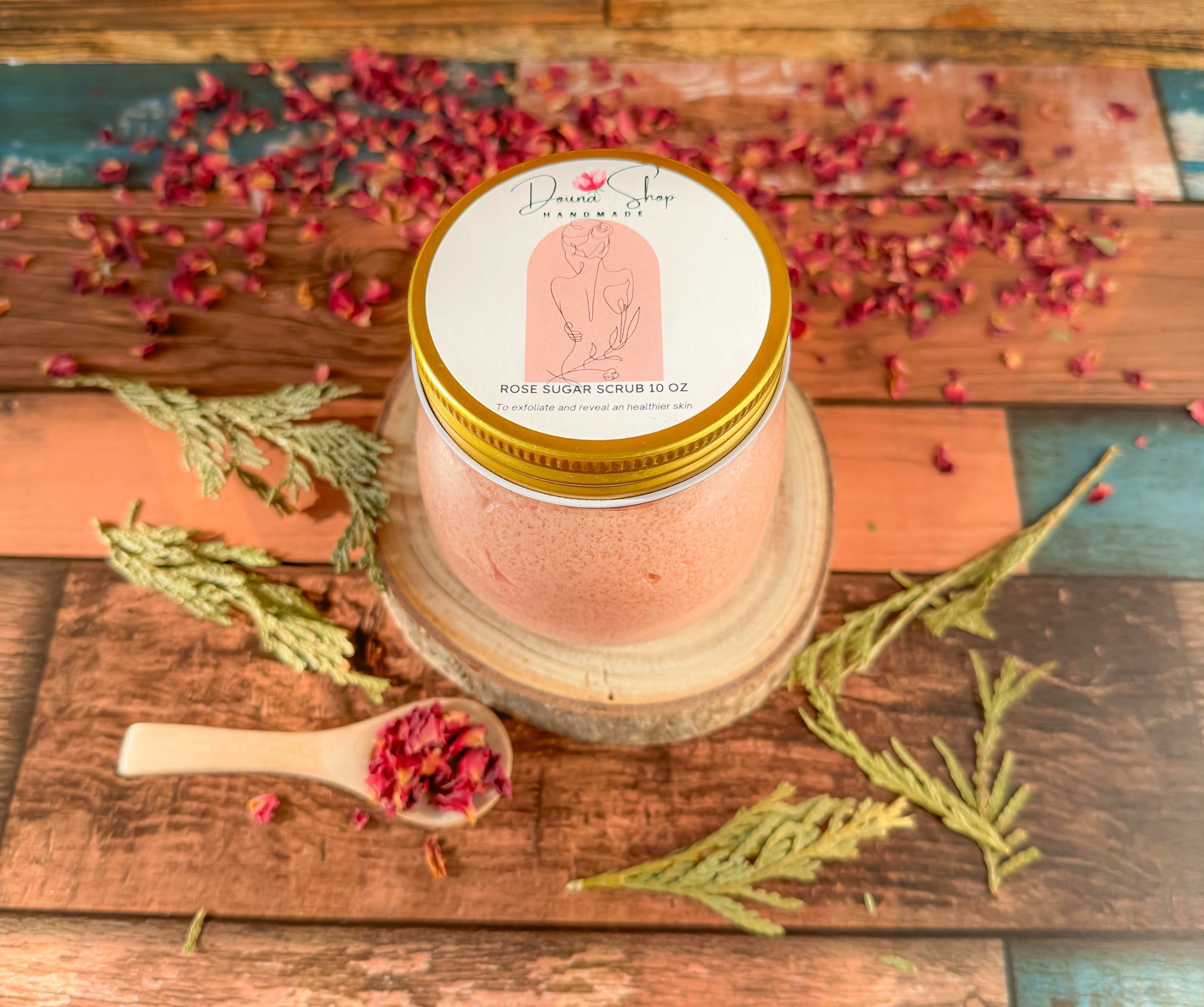 Rose Sugar scrub