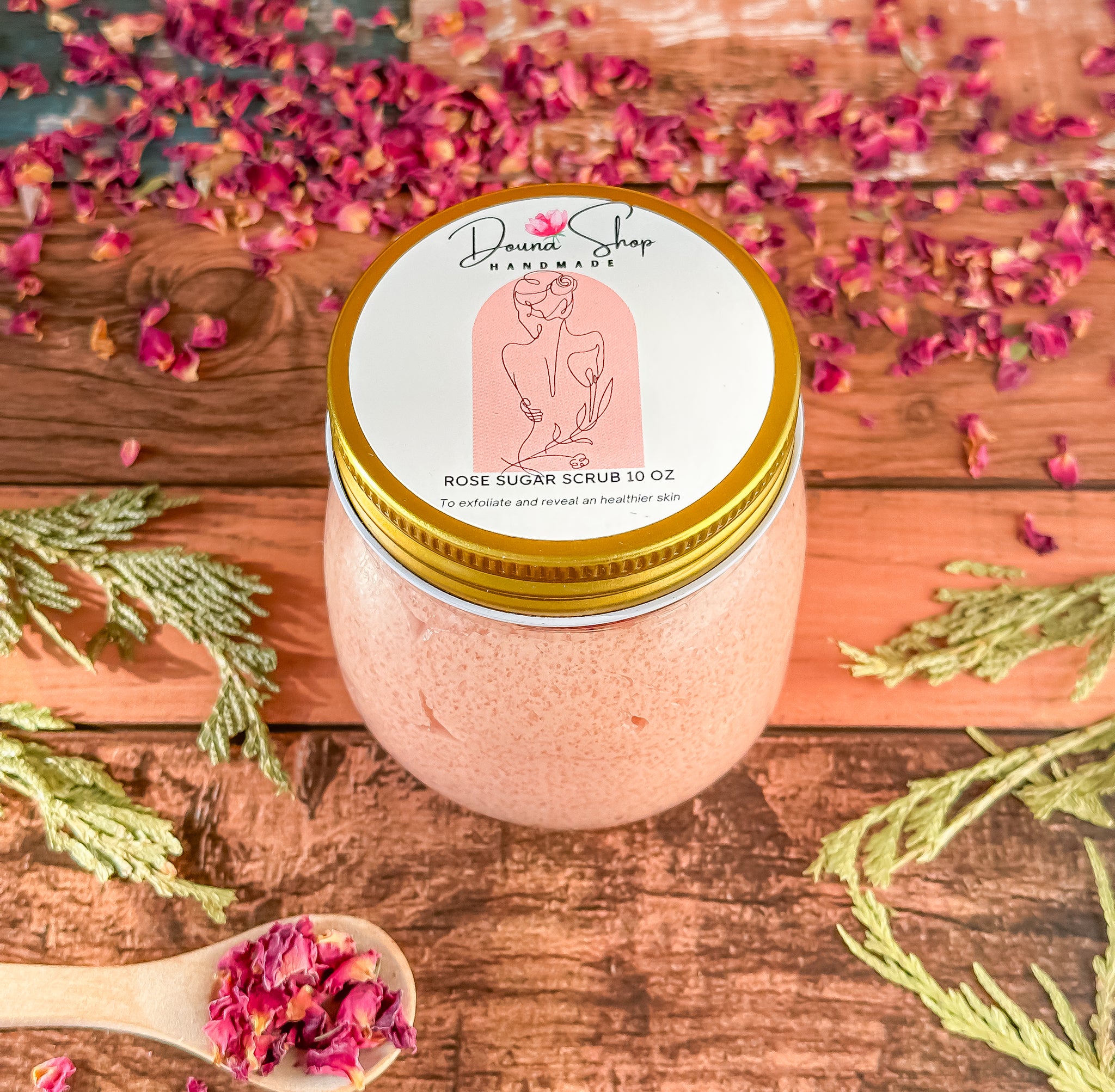 Rose Sugar scrub