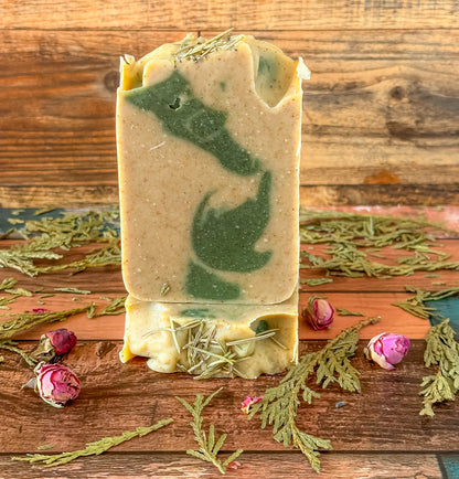 Rosemary mint soap