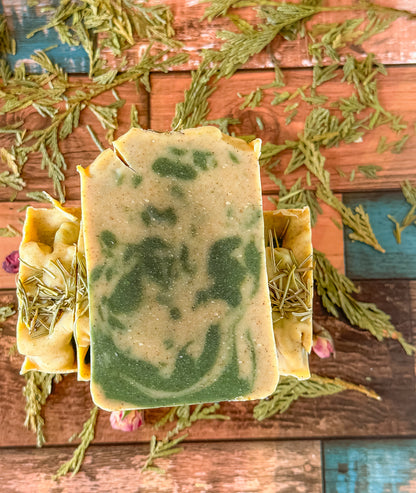 Rosemary mint soap