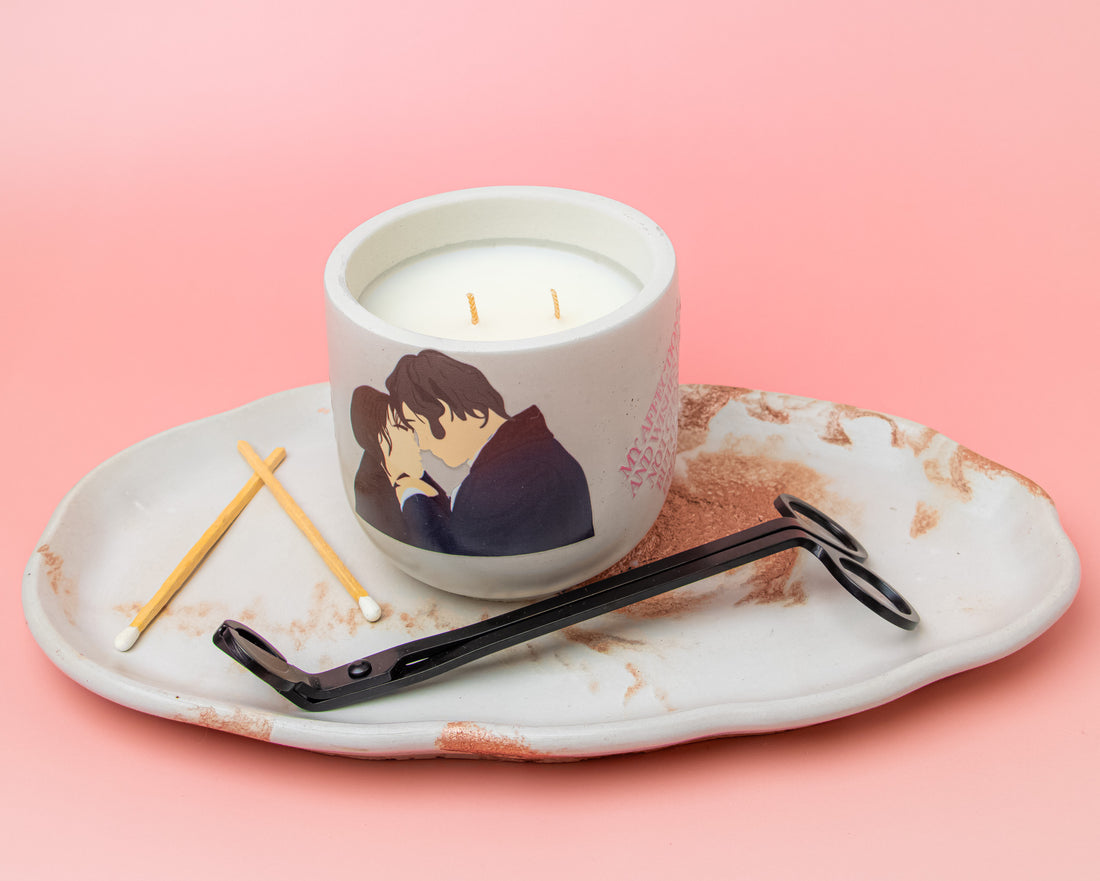 Mr Darcy Candle