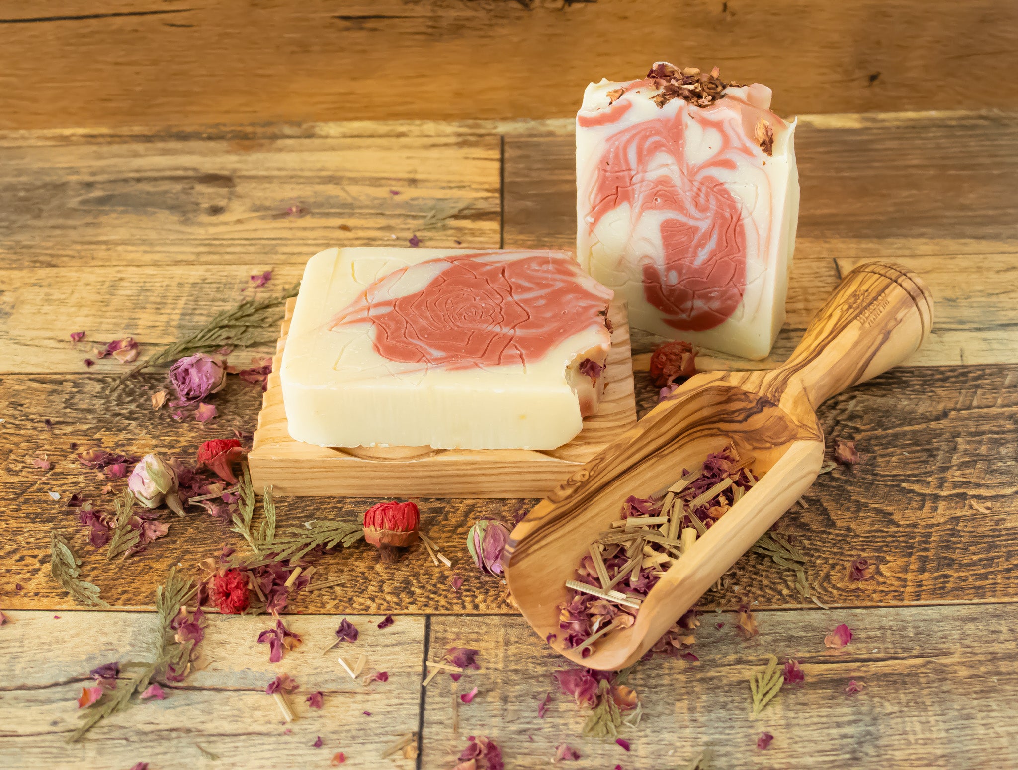 Roses soap