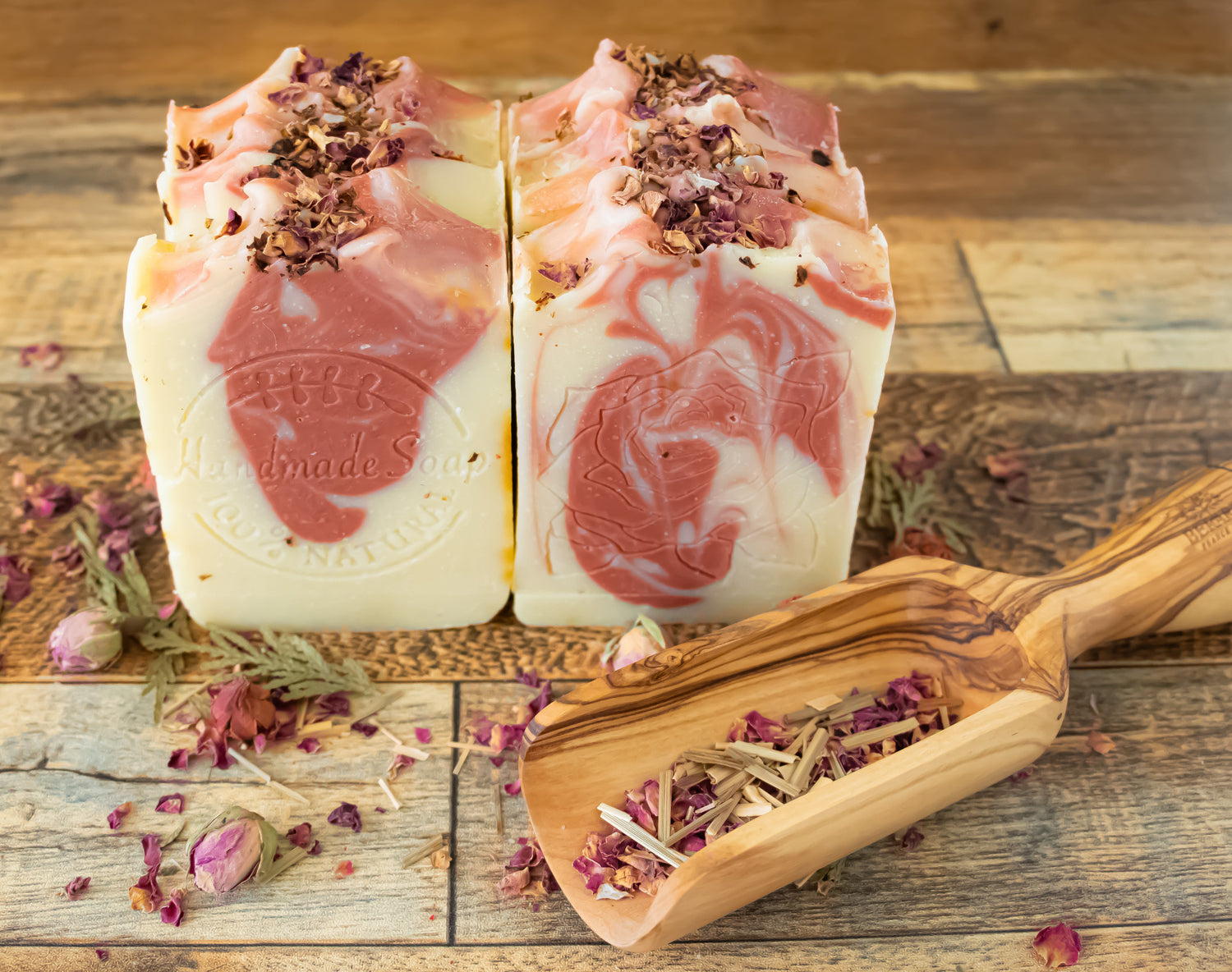 Roses soap