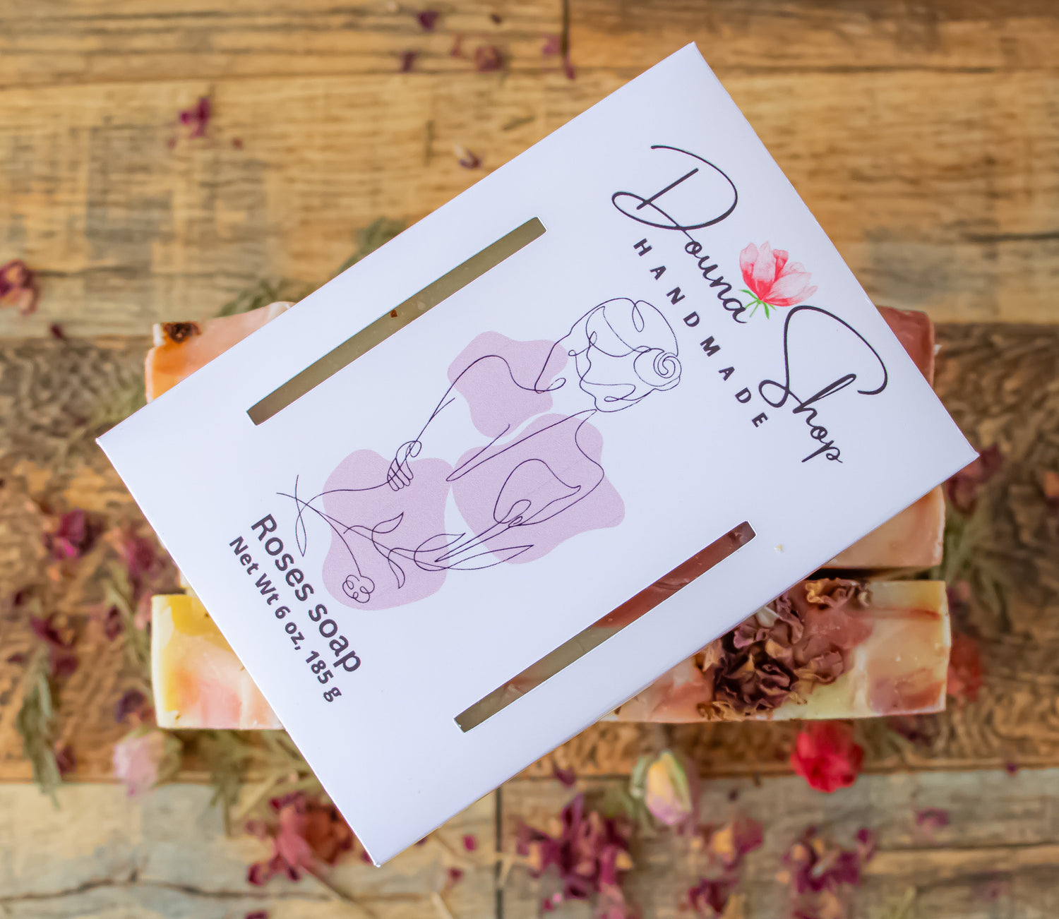 Roses soap