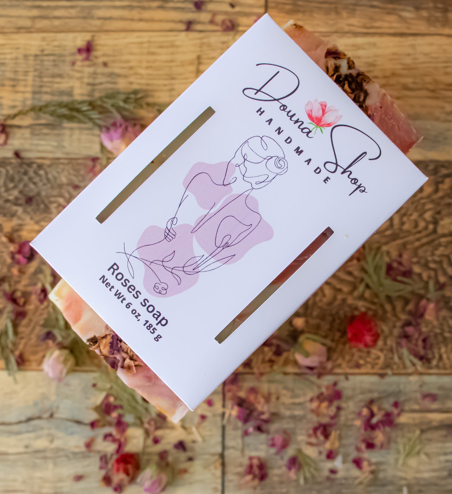 Roses soap