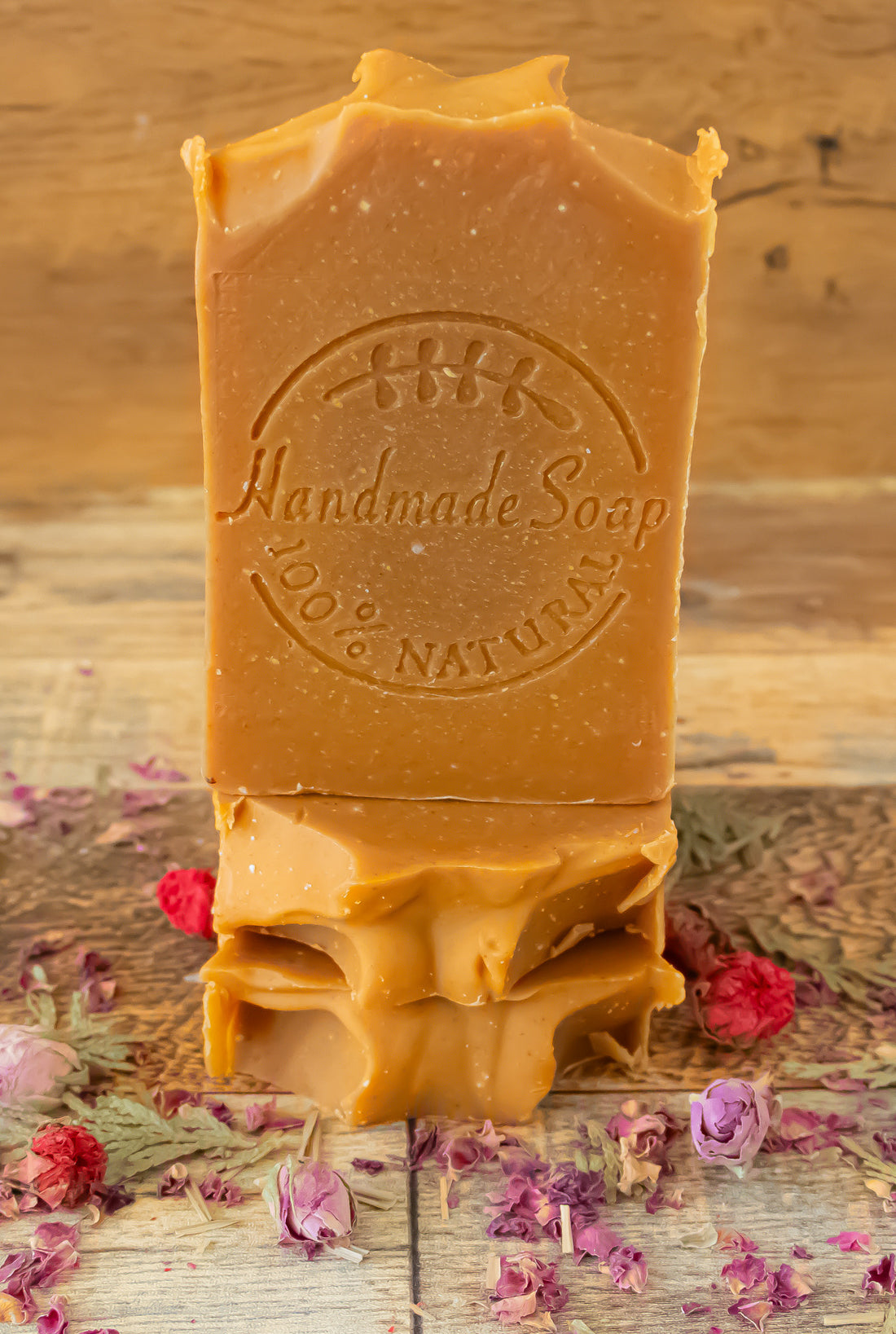 Turmeric carrot soap
