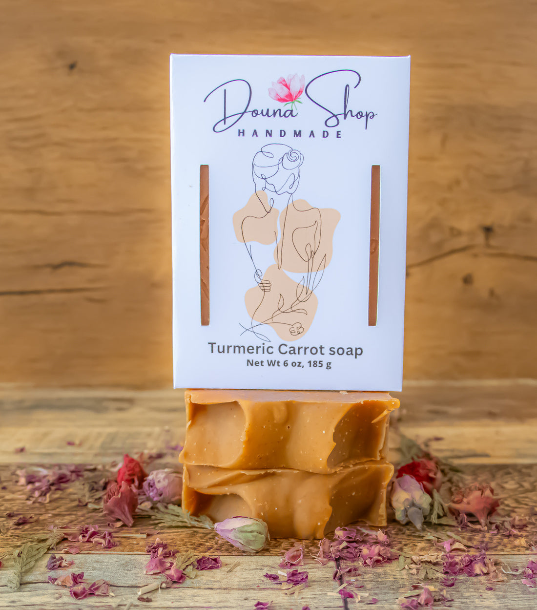Turmeric carrot soap