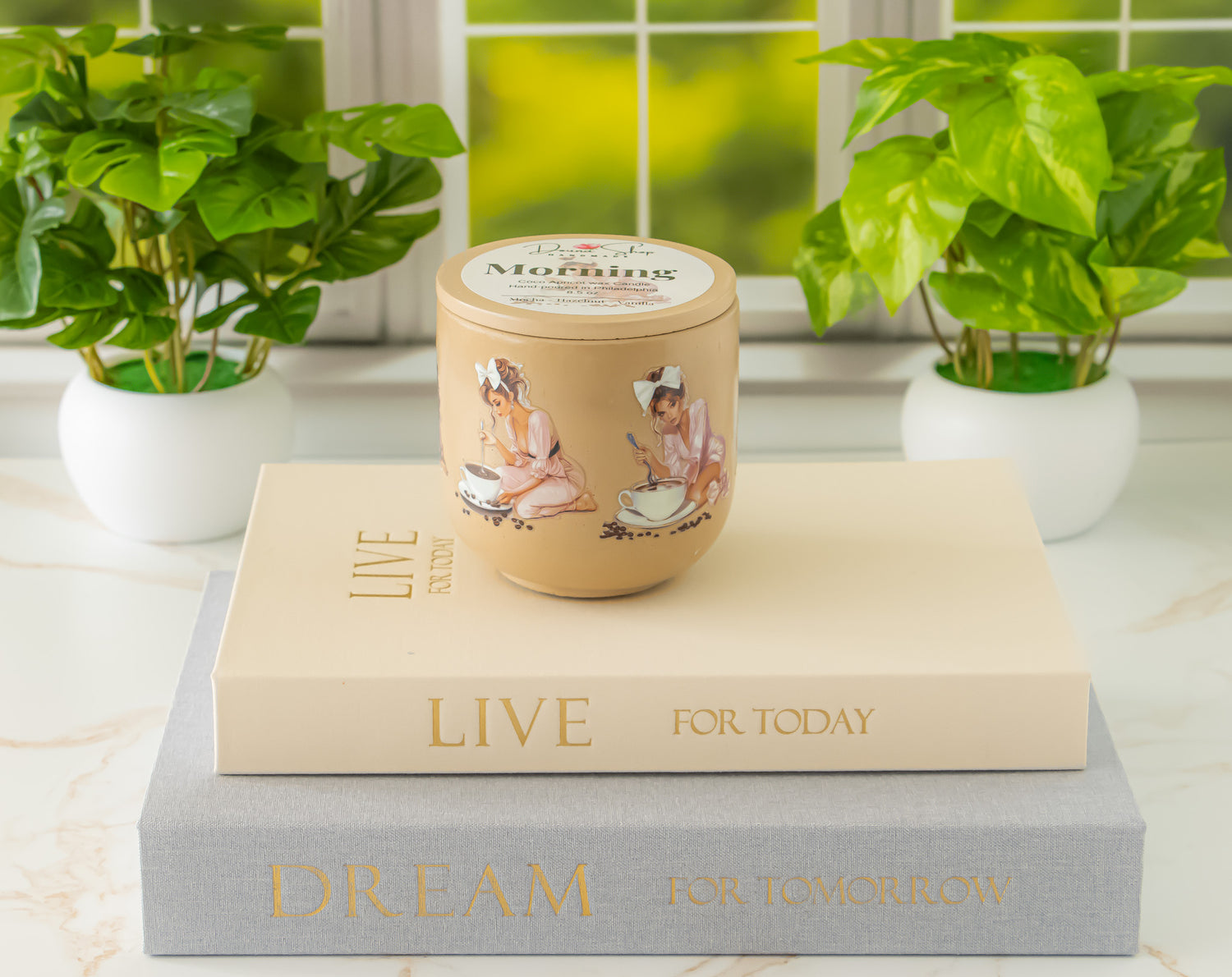 Morning brew candle