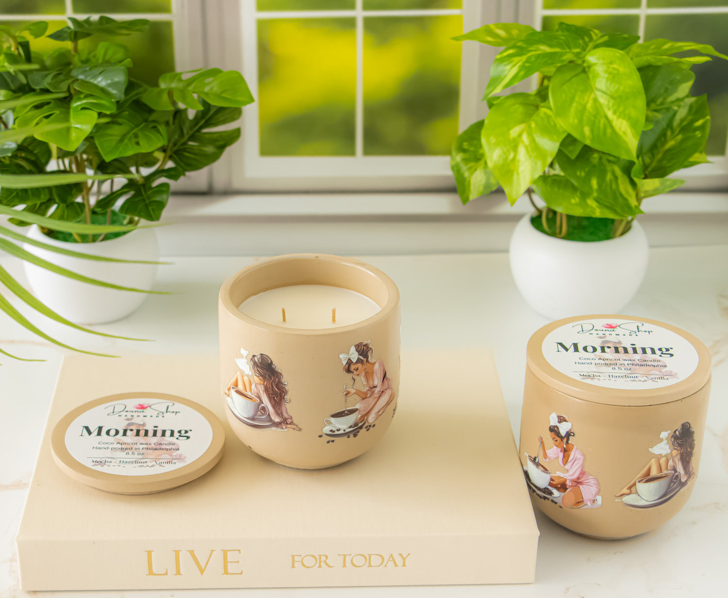 Morning brew candle