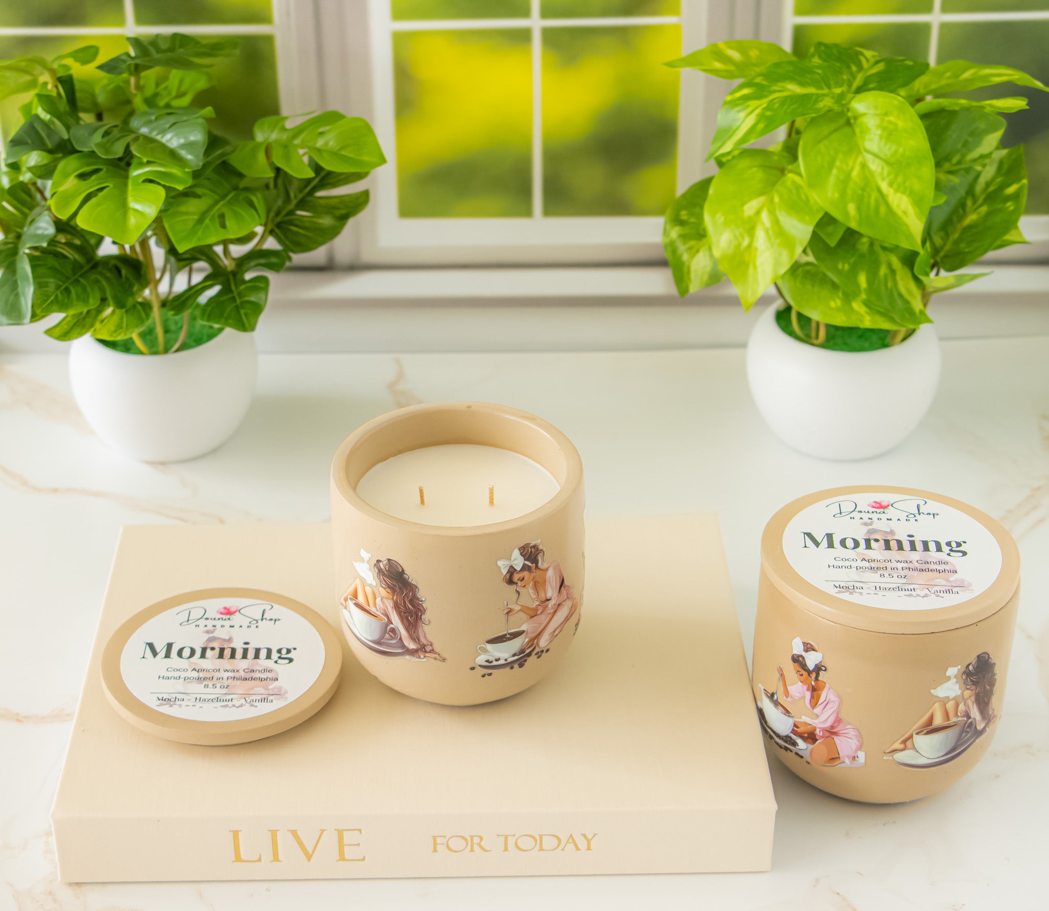 Morning brew candle