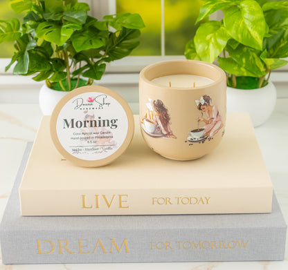 Morning brew candle
