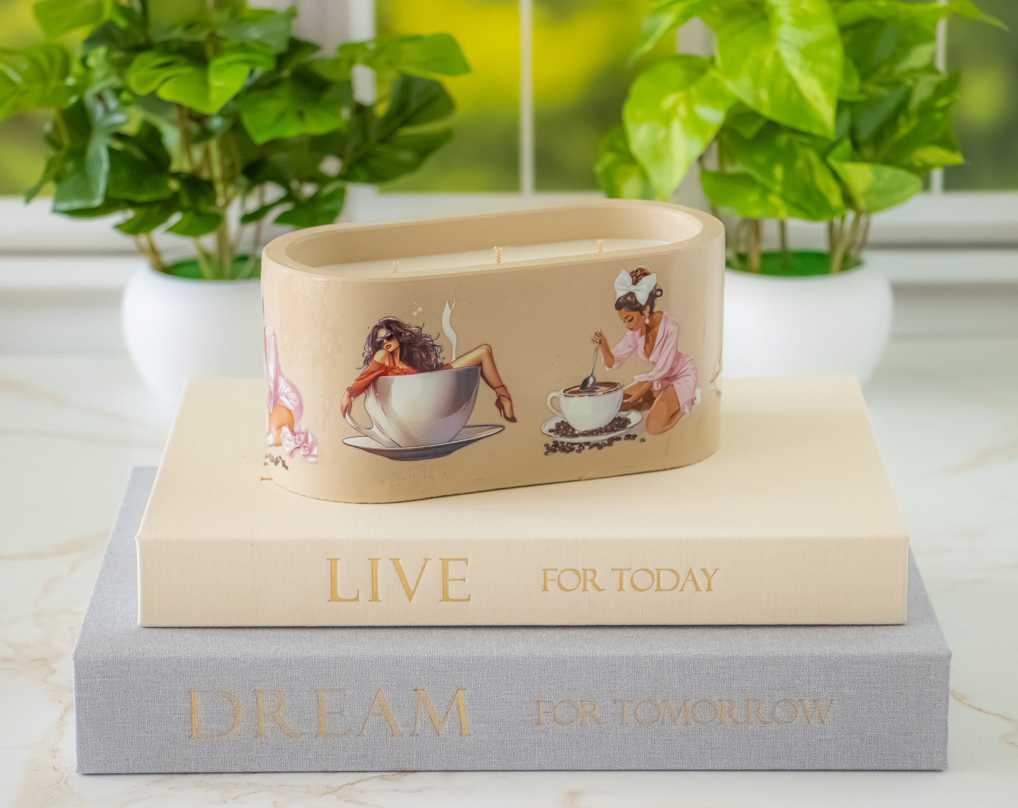 Morning brew candle