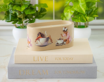 Morning brew candle