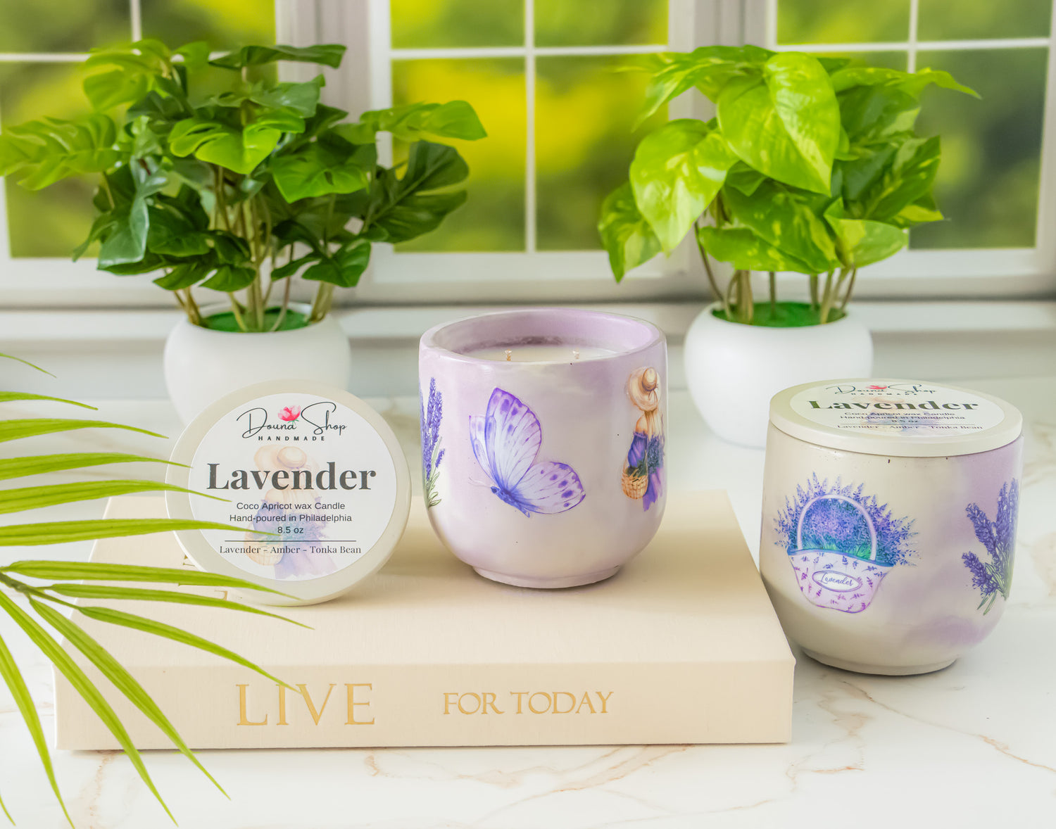 Lavender Candle