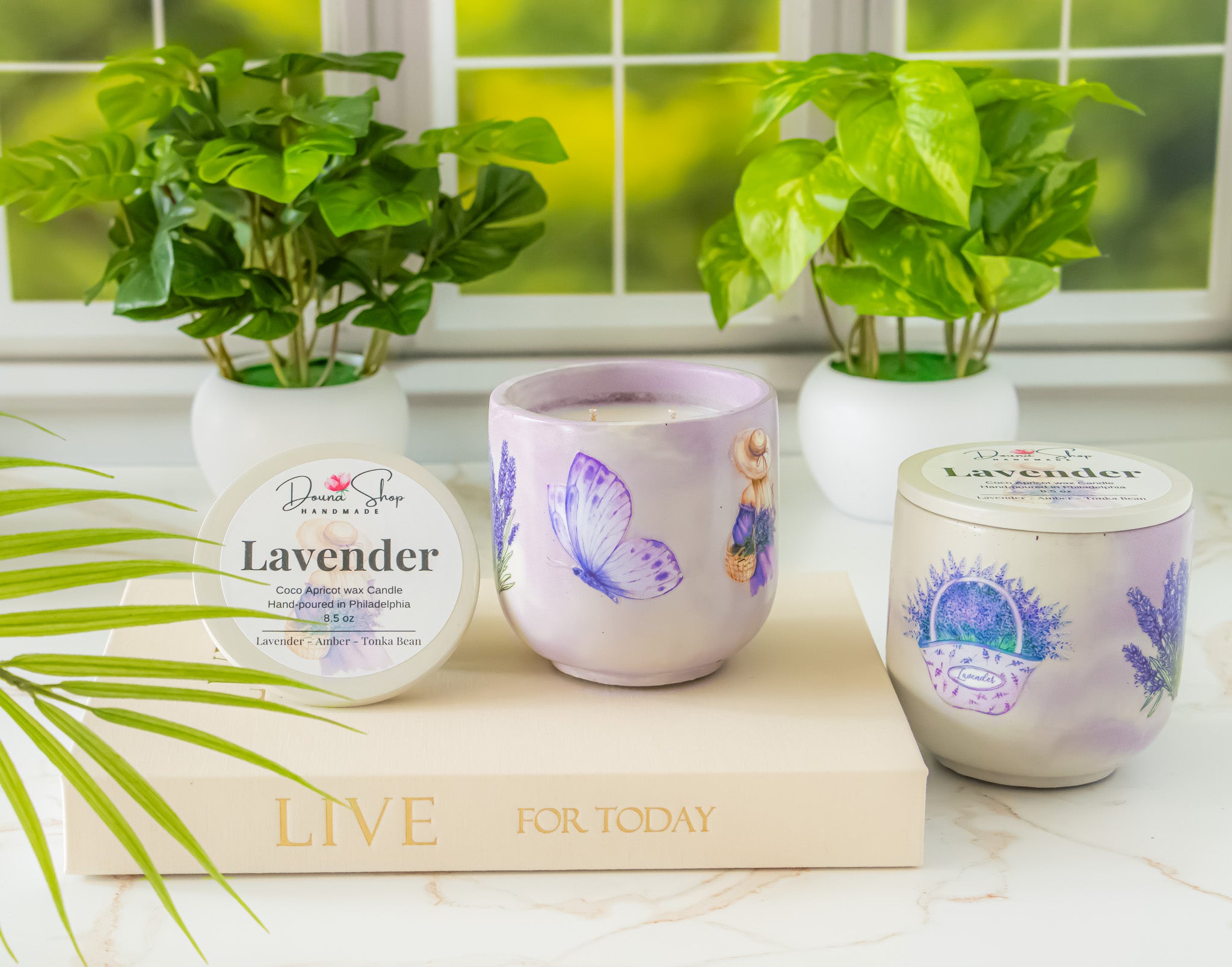 Lavender Candle