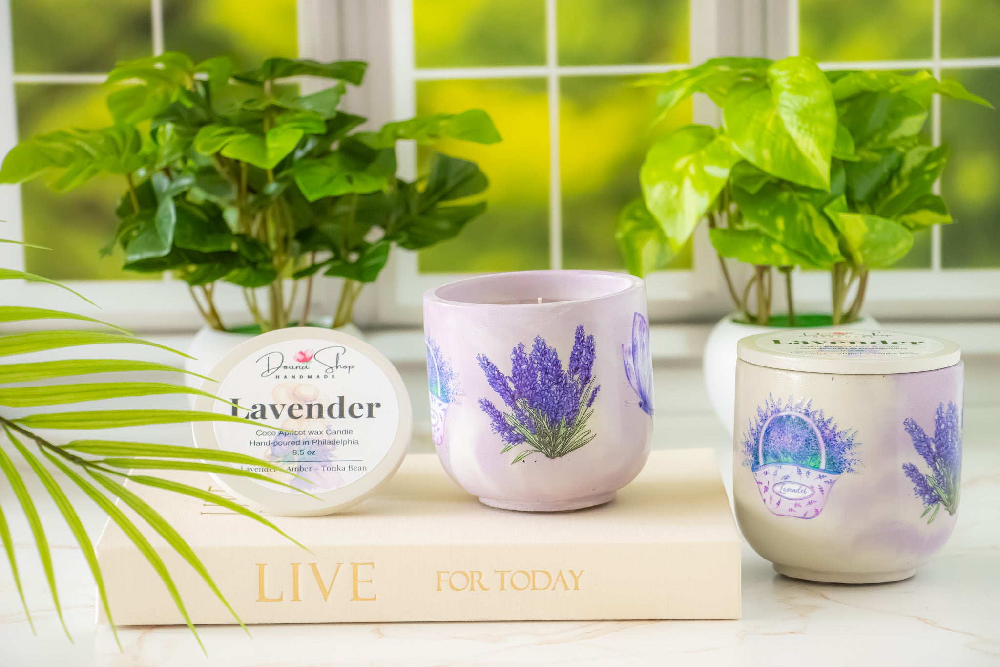Lavender Candle