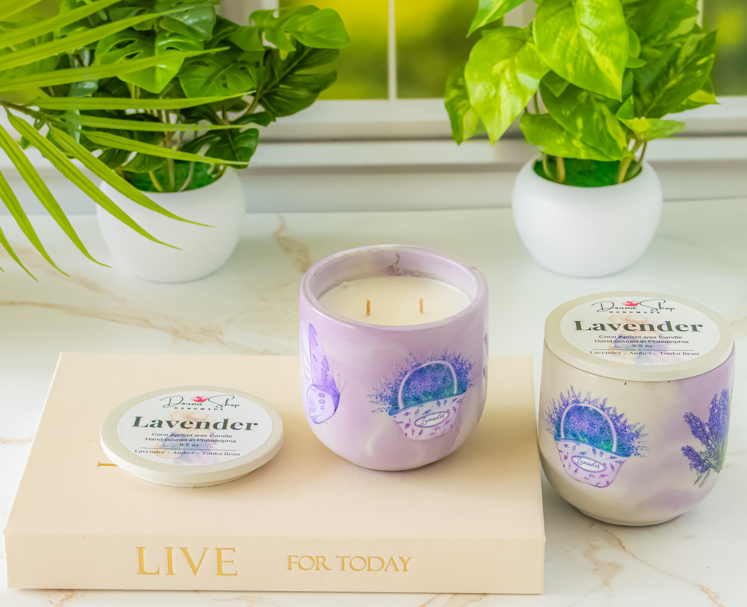 Lavender Candle