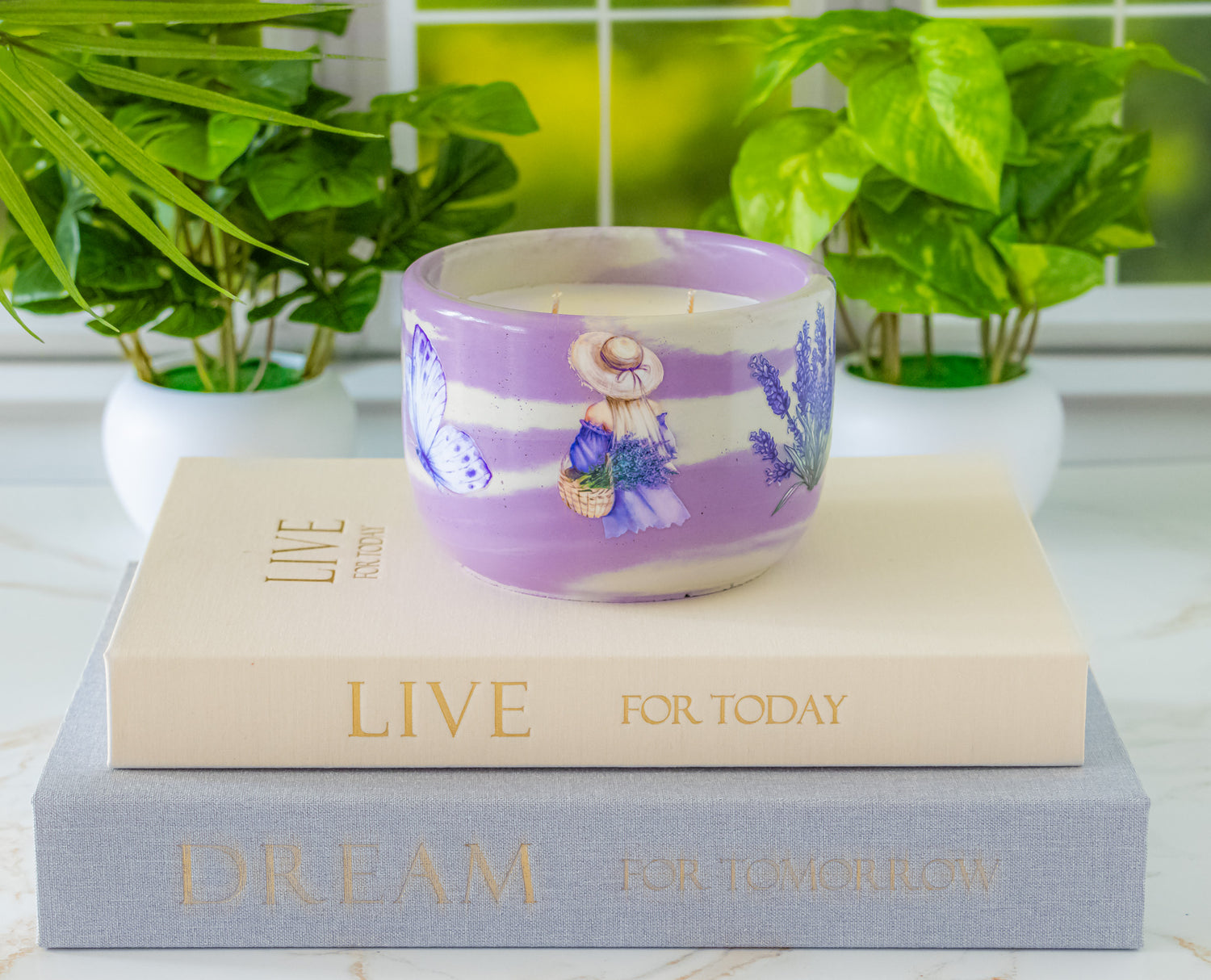 Lavender Candle