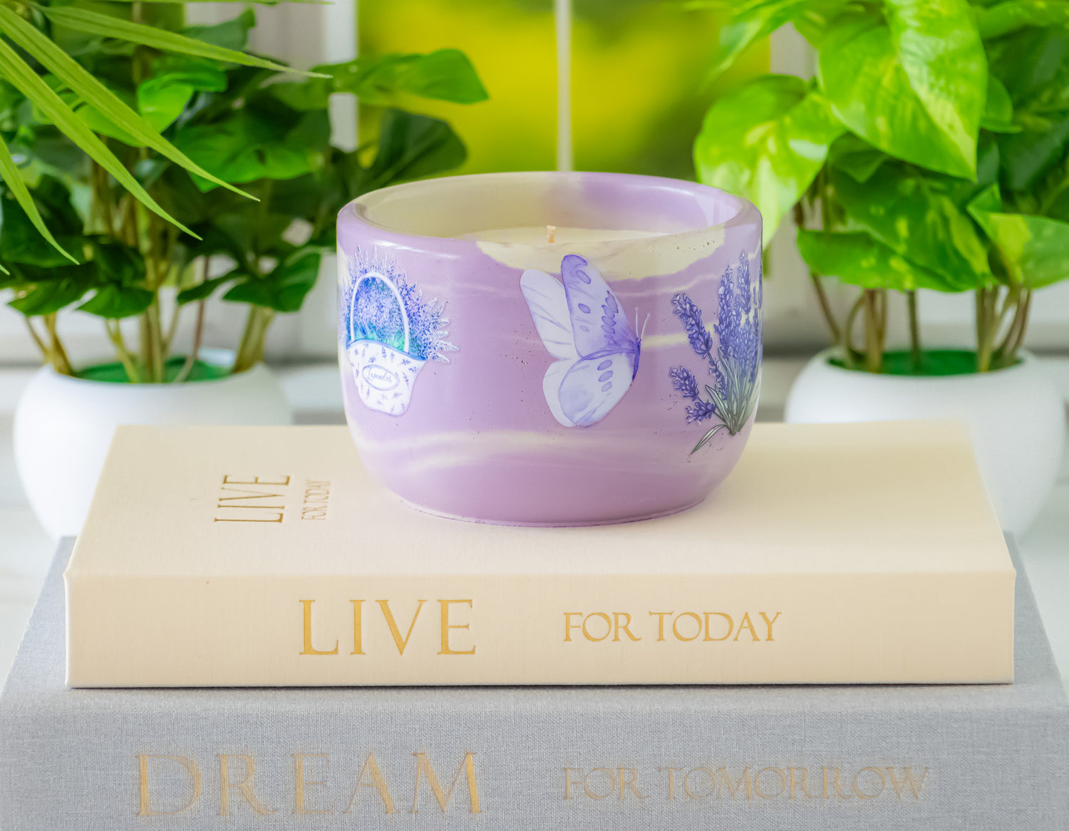 Lavender Candle