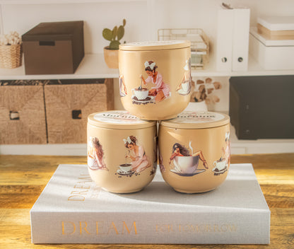 Morning brew candle