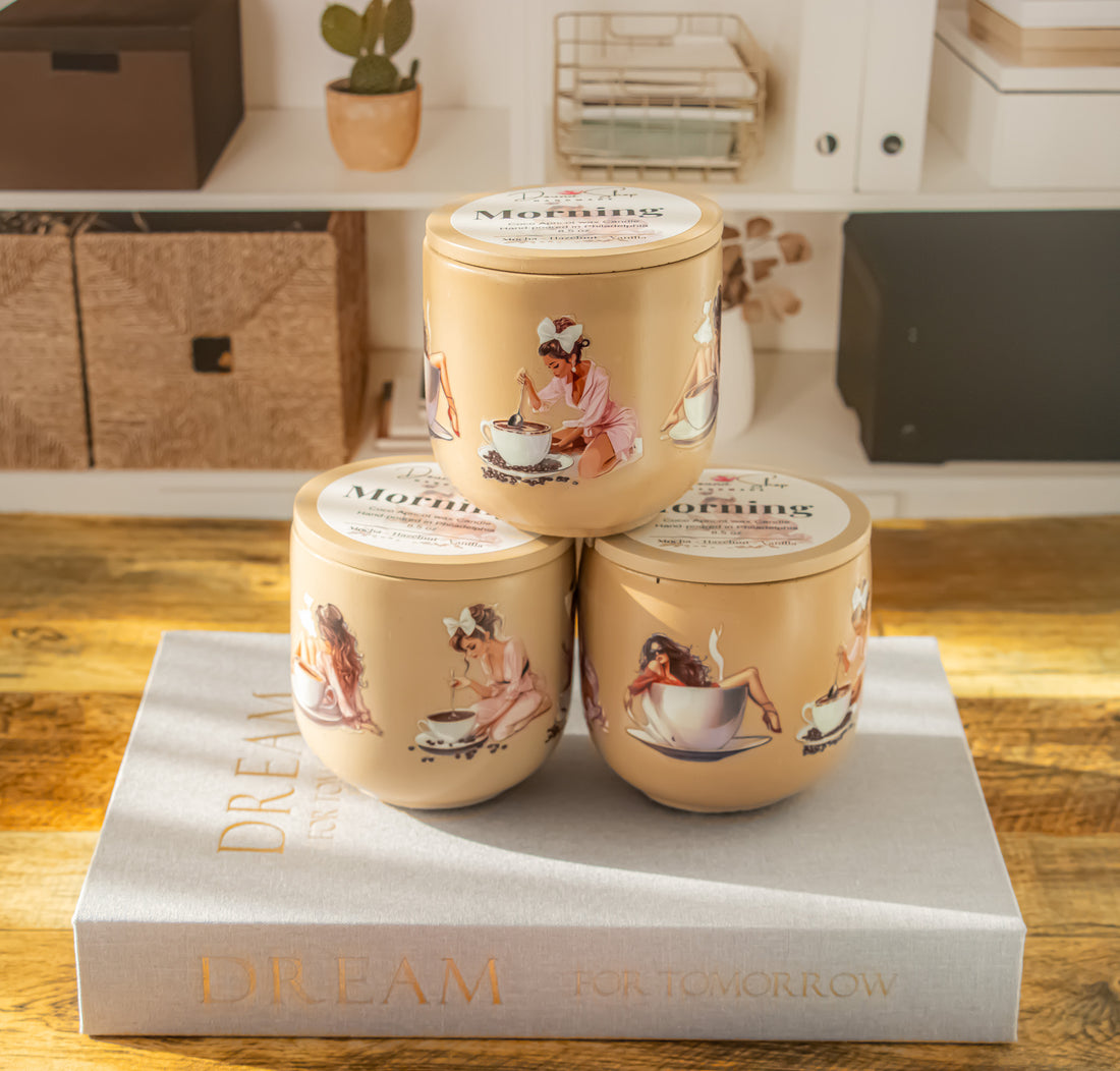 Morning brew candle